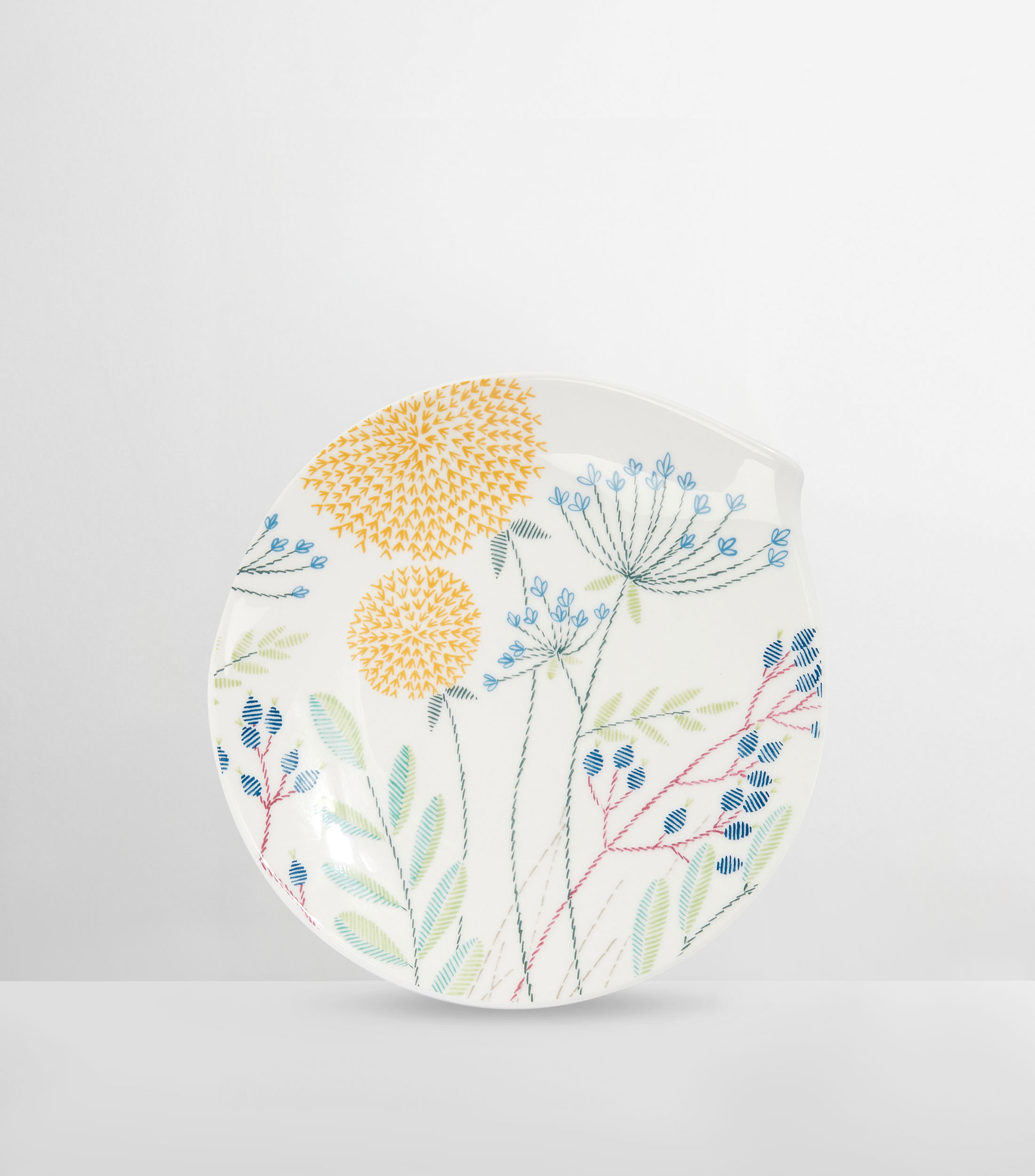 FLOW FLOR ST SALAD PLATE 23X22CM