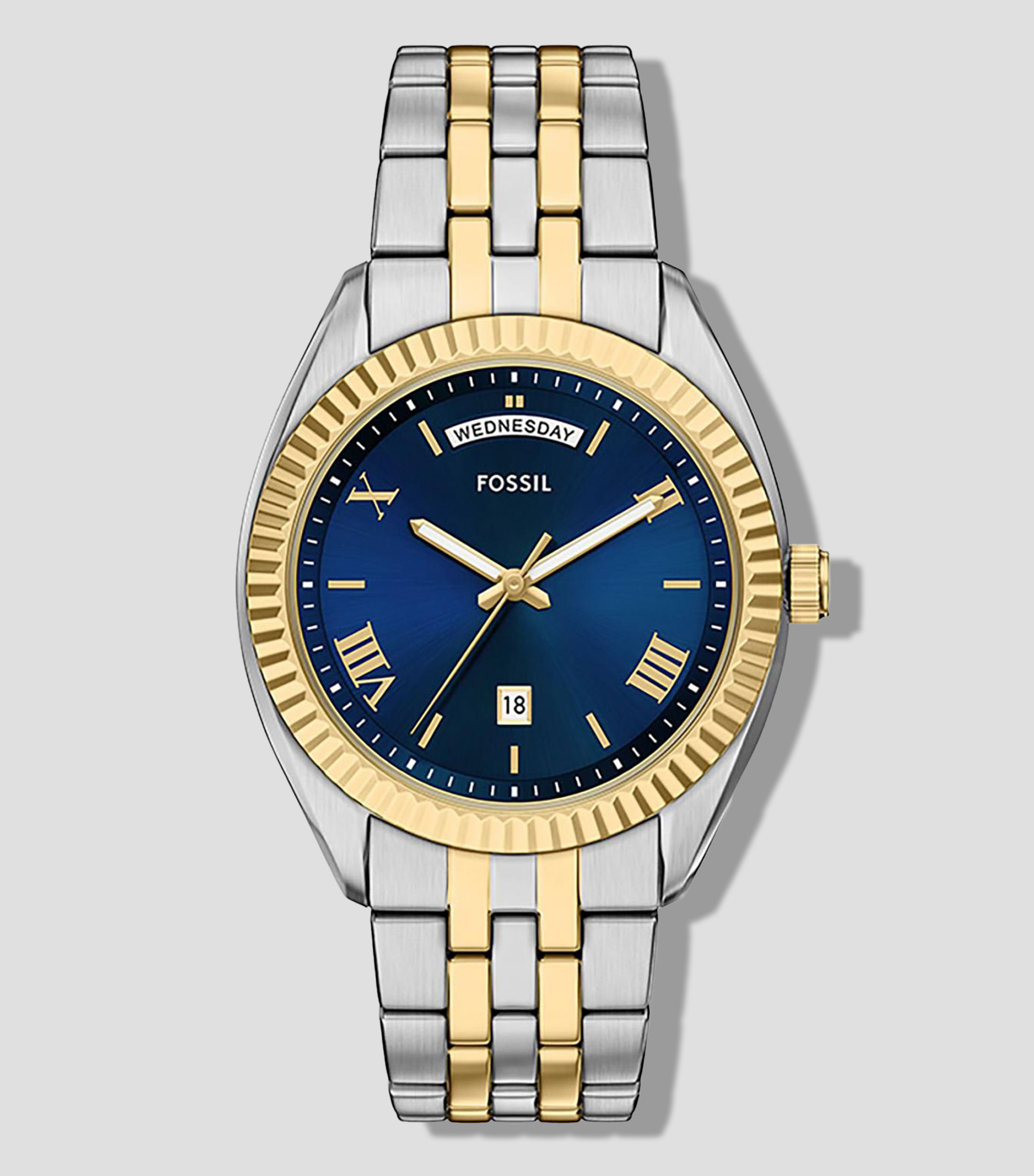 Reloj para hombre Campbell casual plateado