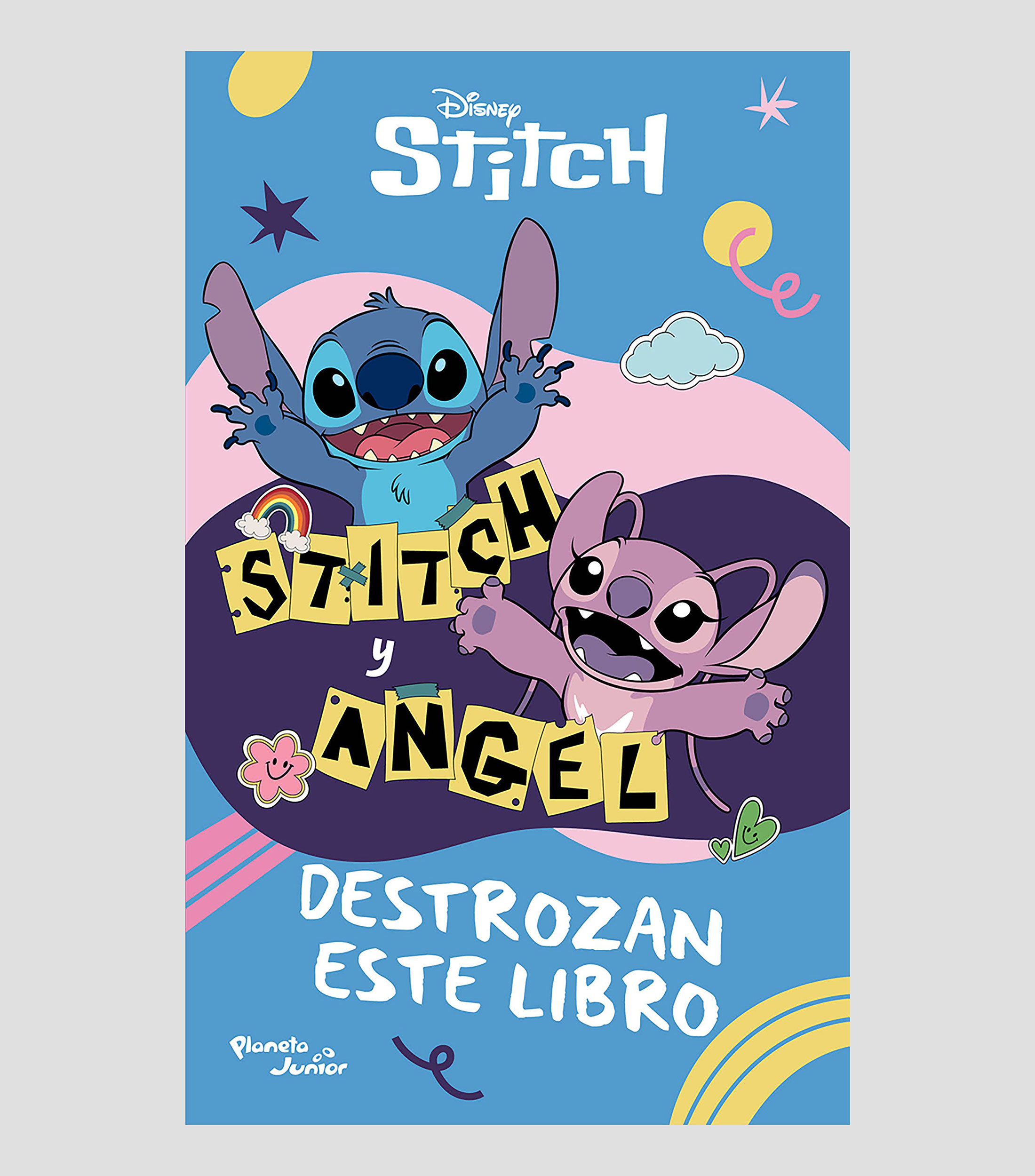 InfantilesStitch y Angel destrozan este libro, Disney