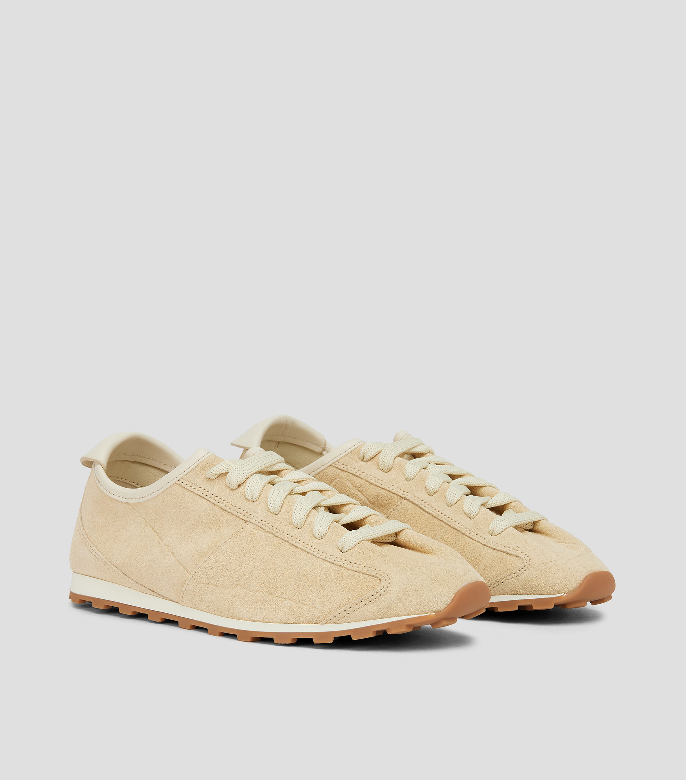 Tenis casuales Les tennis en piel Mujer