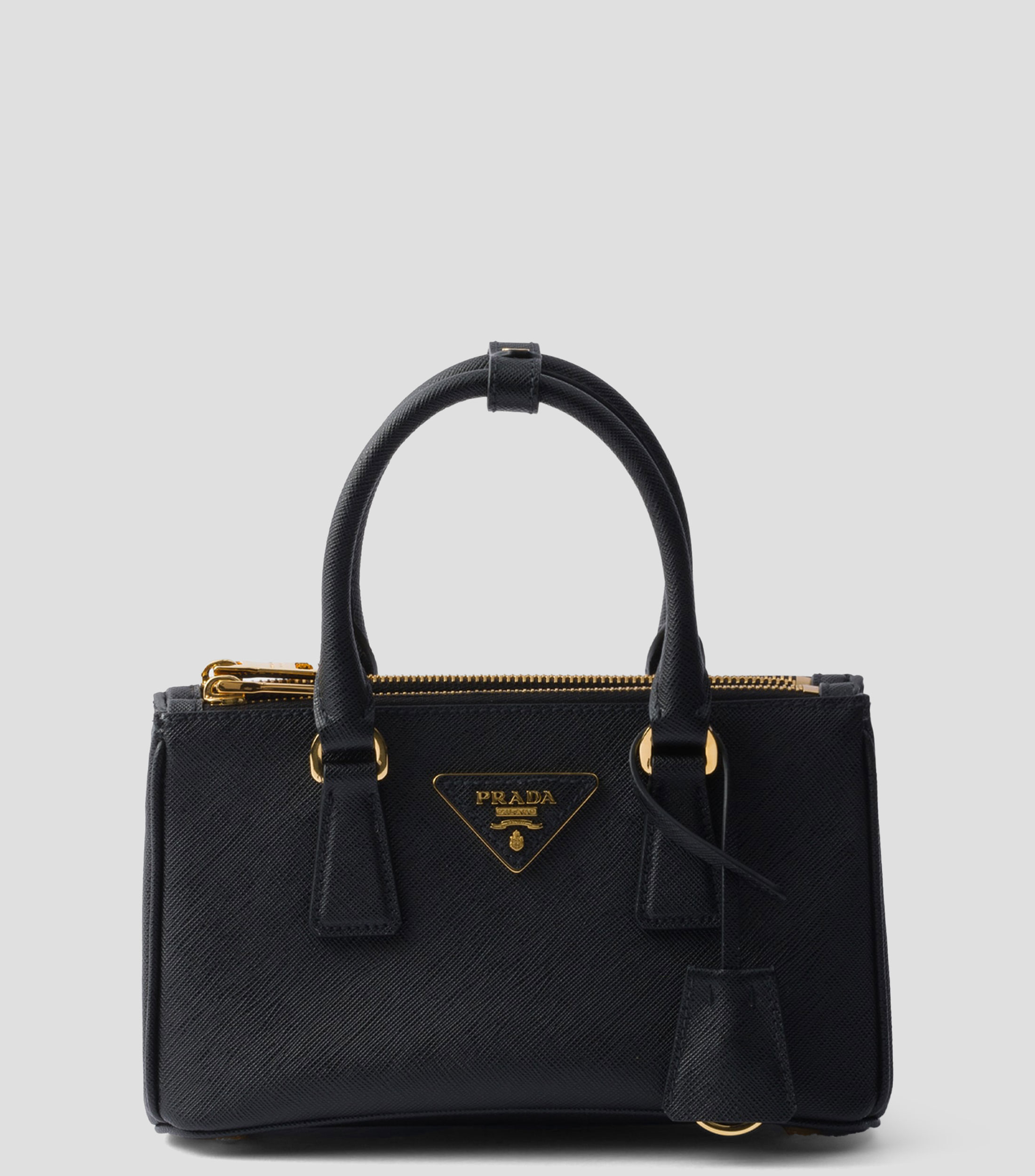 Minibolsa Prada Galleria de piel saffiano Mujer