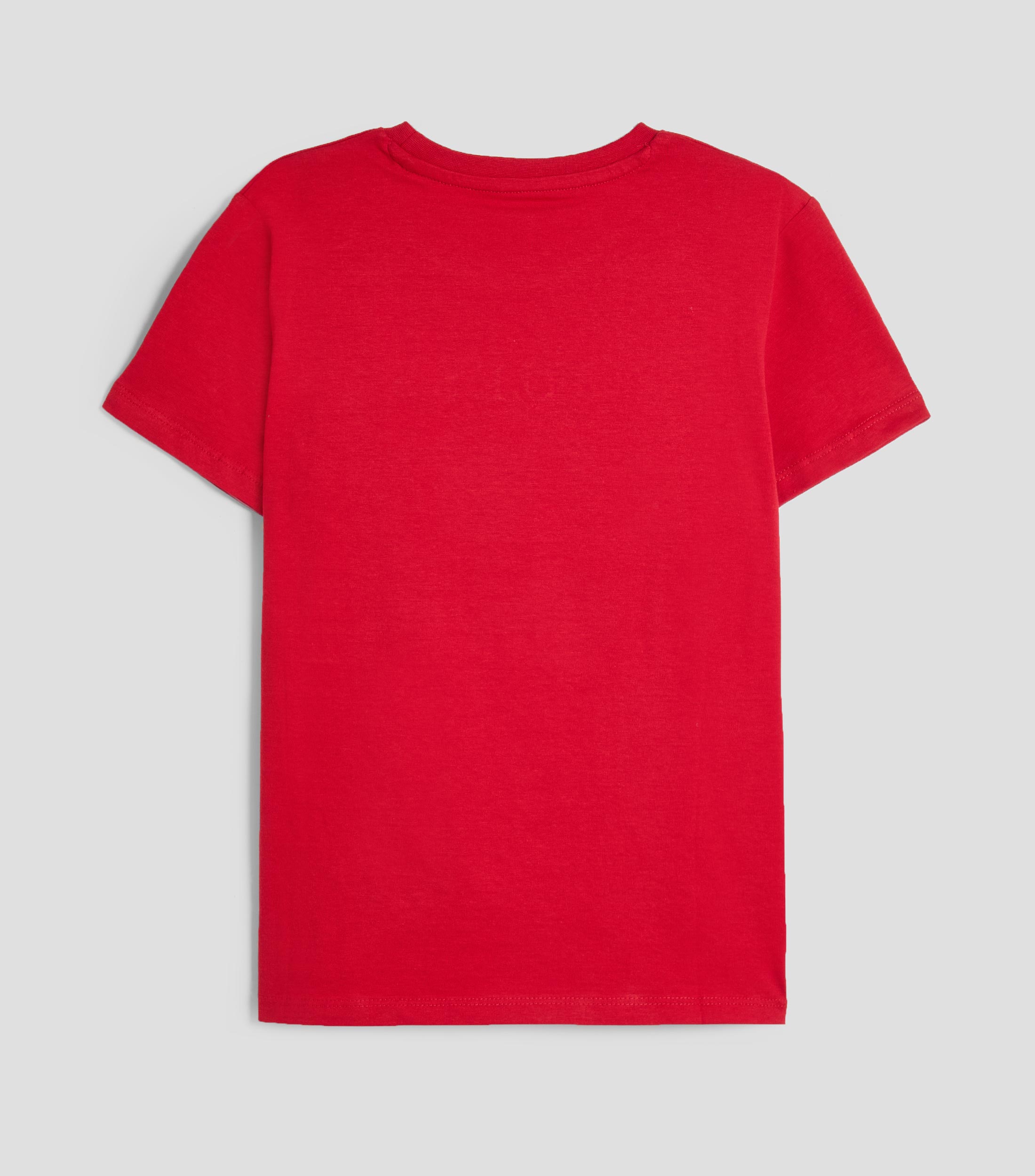 Playera cuello redondo manga corta lisa Niño