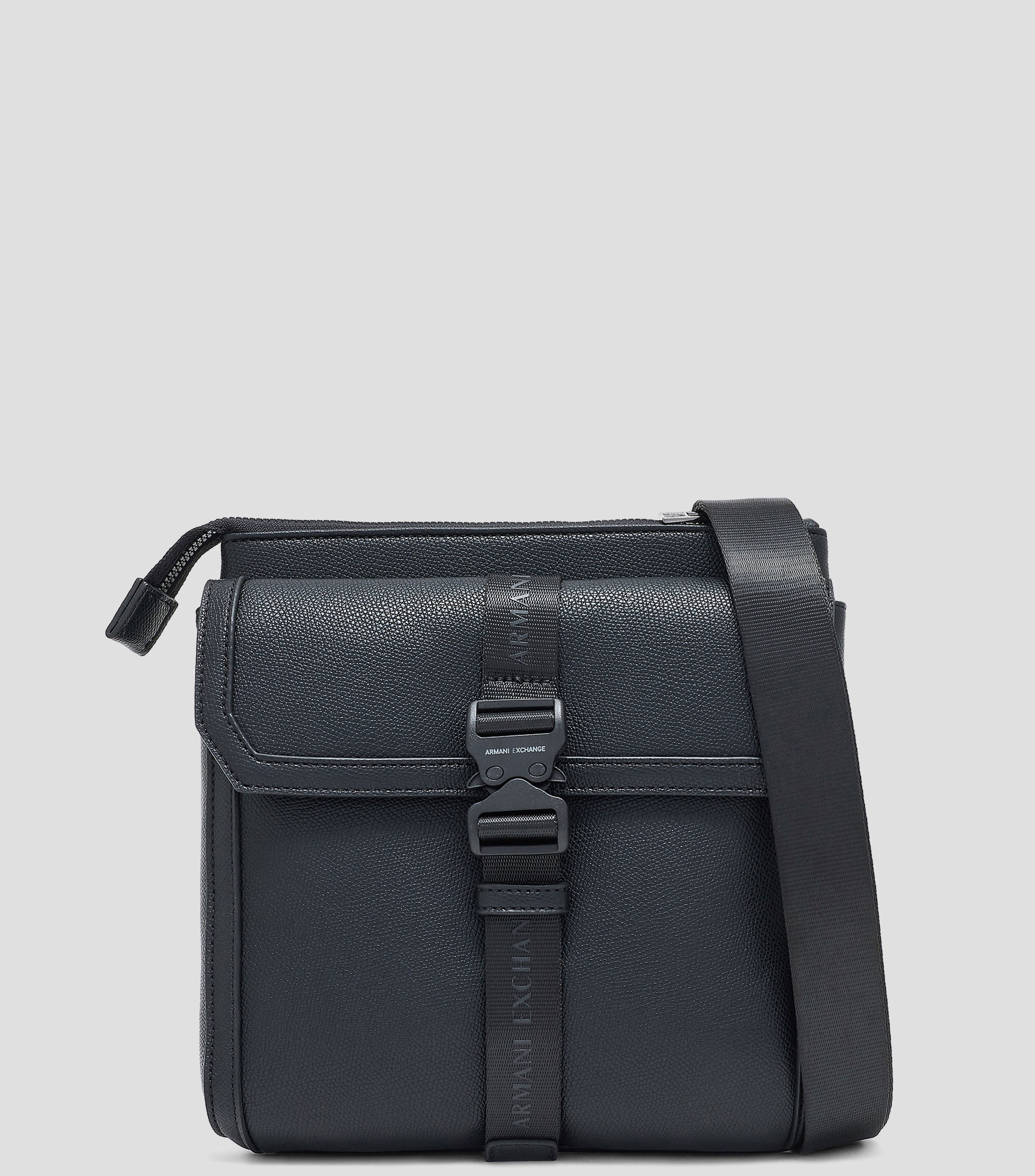 Bolso crossbody liso Hombre