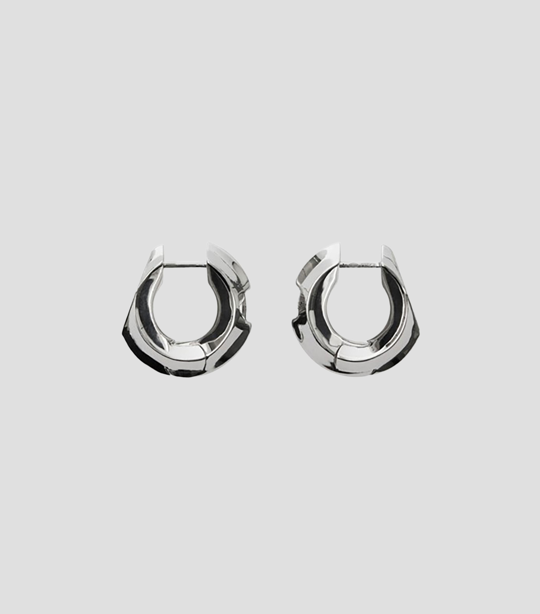Pendientes en plata Aro Hollow Mujer
