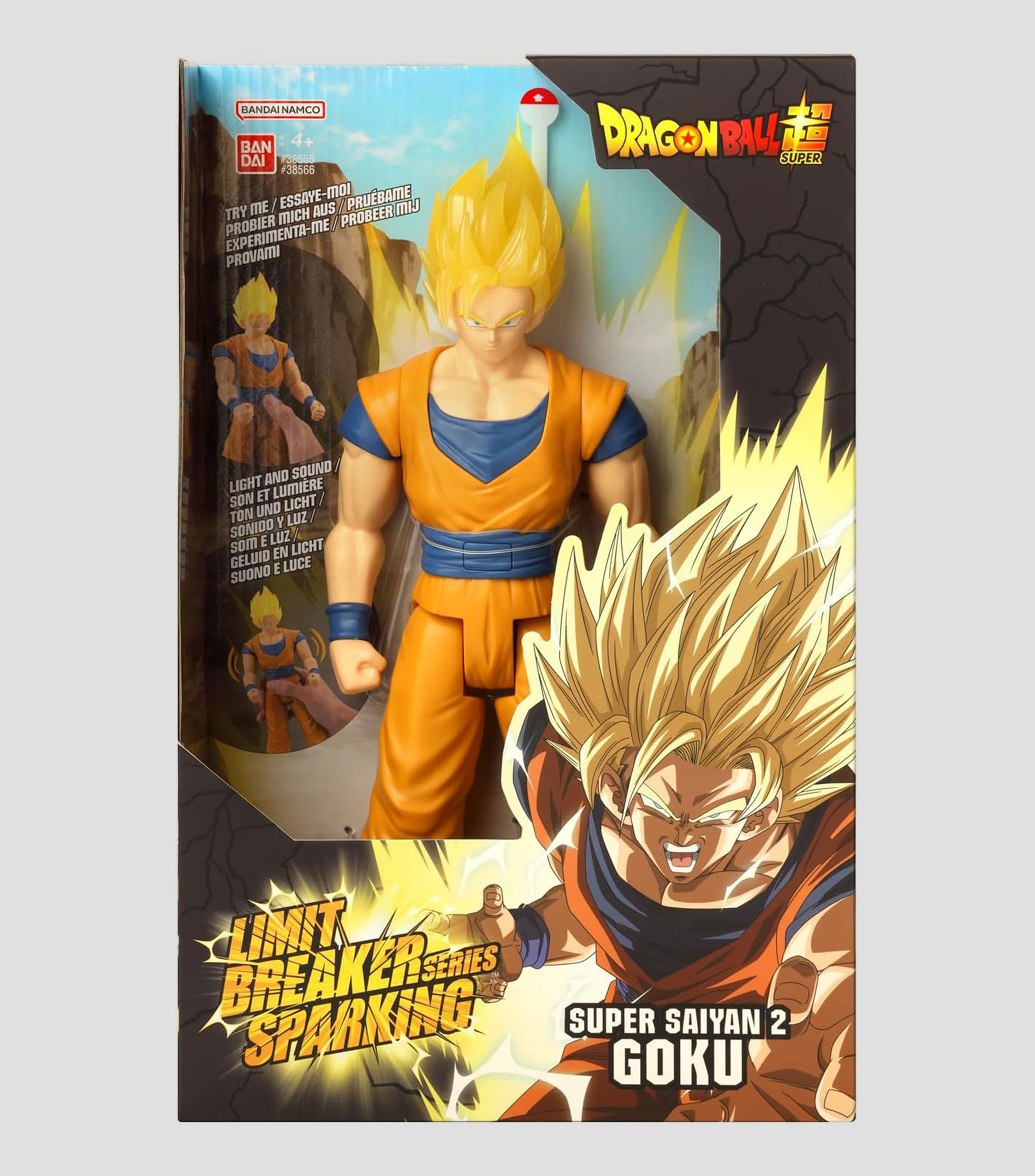 Figura de acción Dragon Ball Super Limit Breaker Series Sparking Saiyan 2 Goku