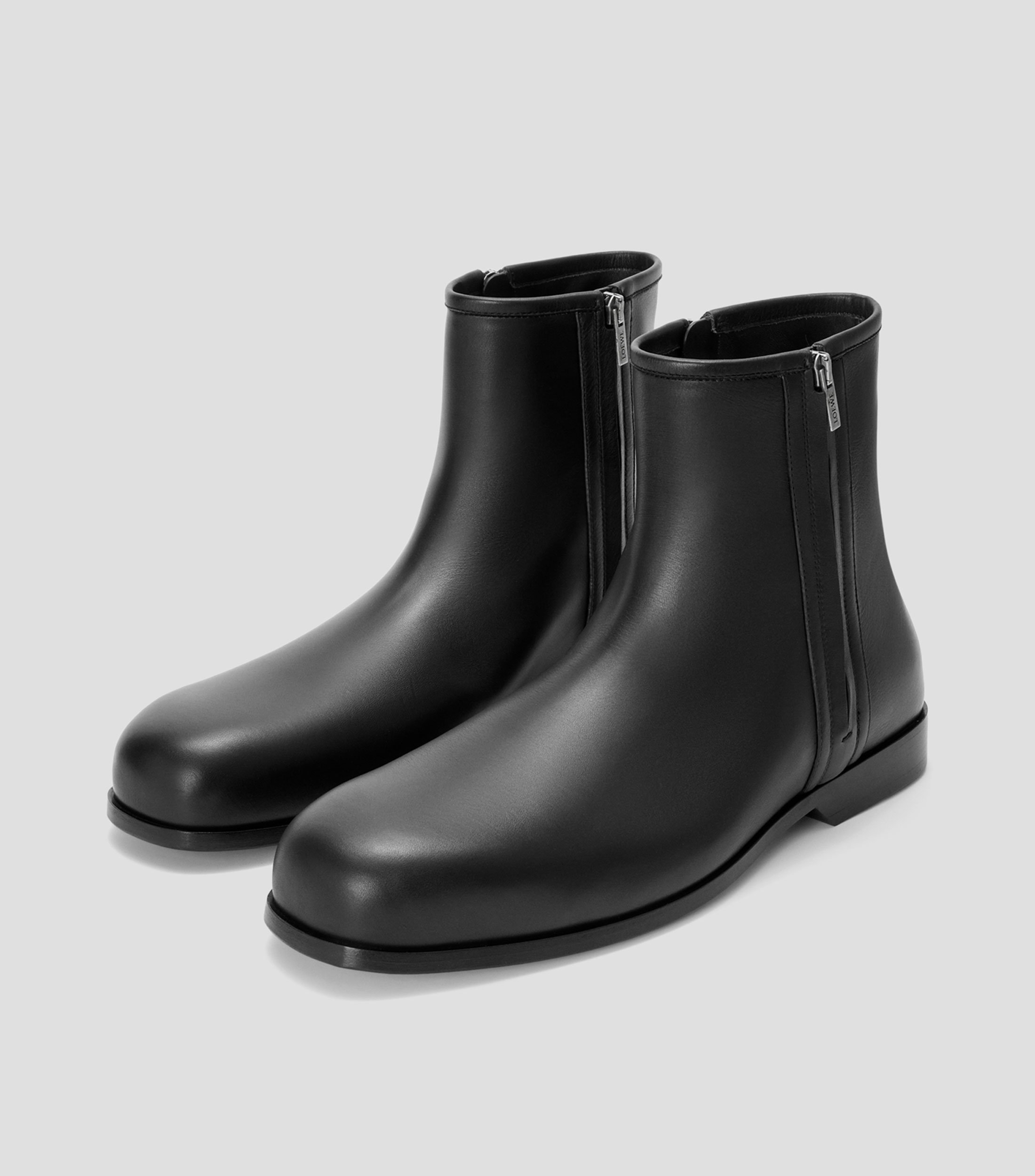Botín Bobine de piel de becerro lisa Hombre
