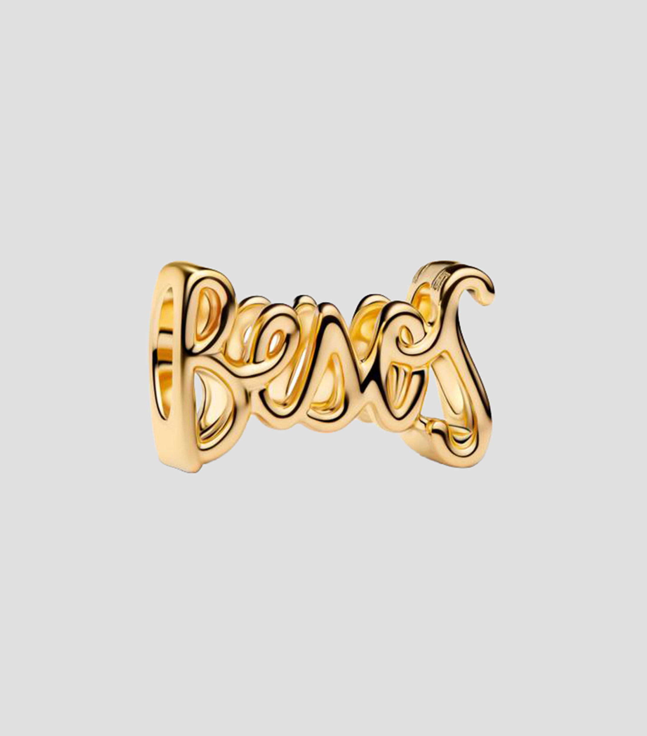 Charm Besos en plata Unisex