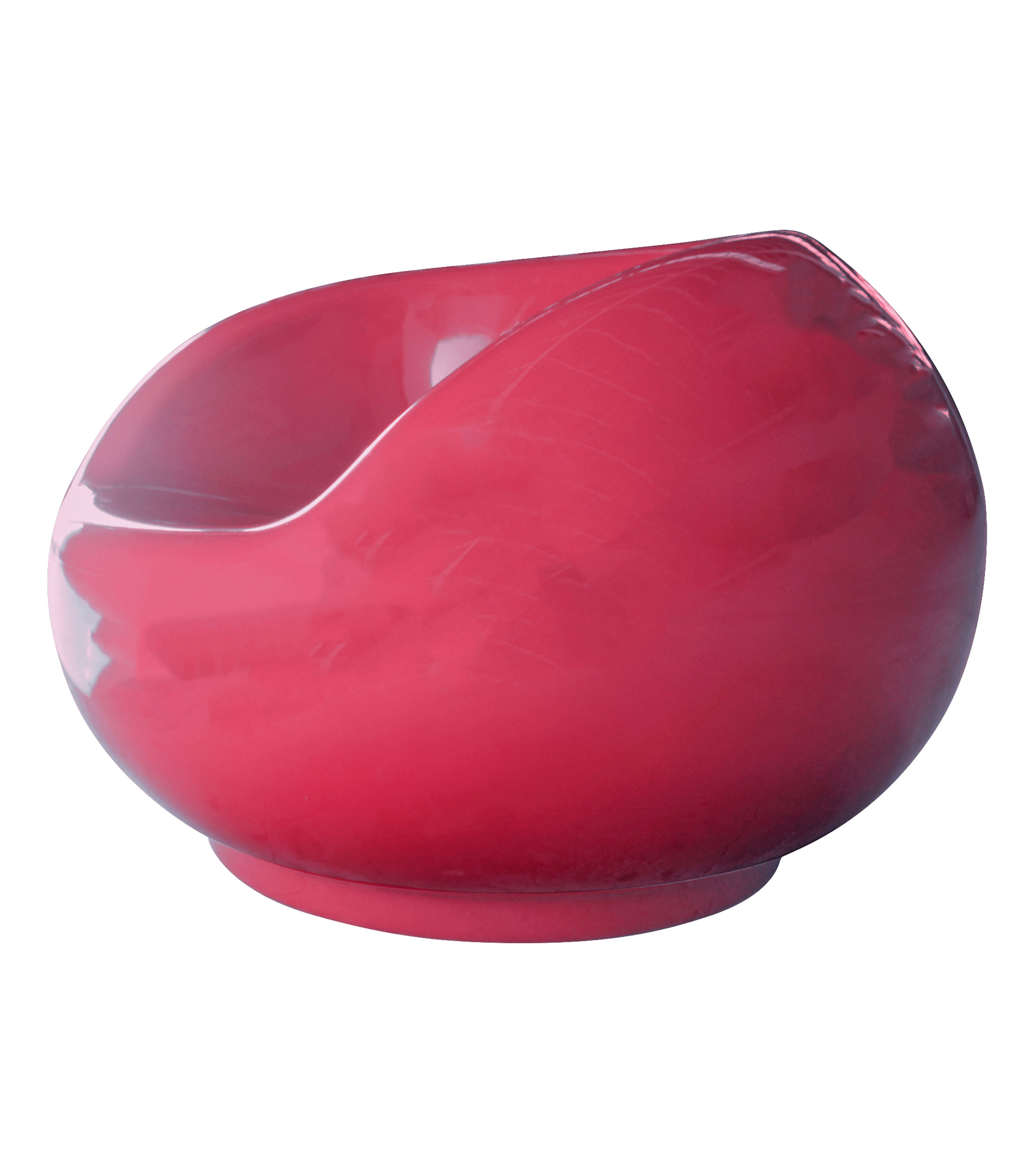 Sillon Puff Exterior Rojo