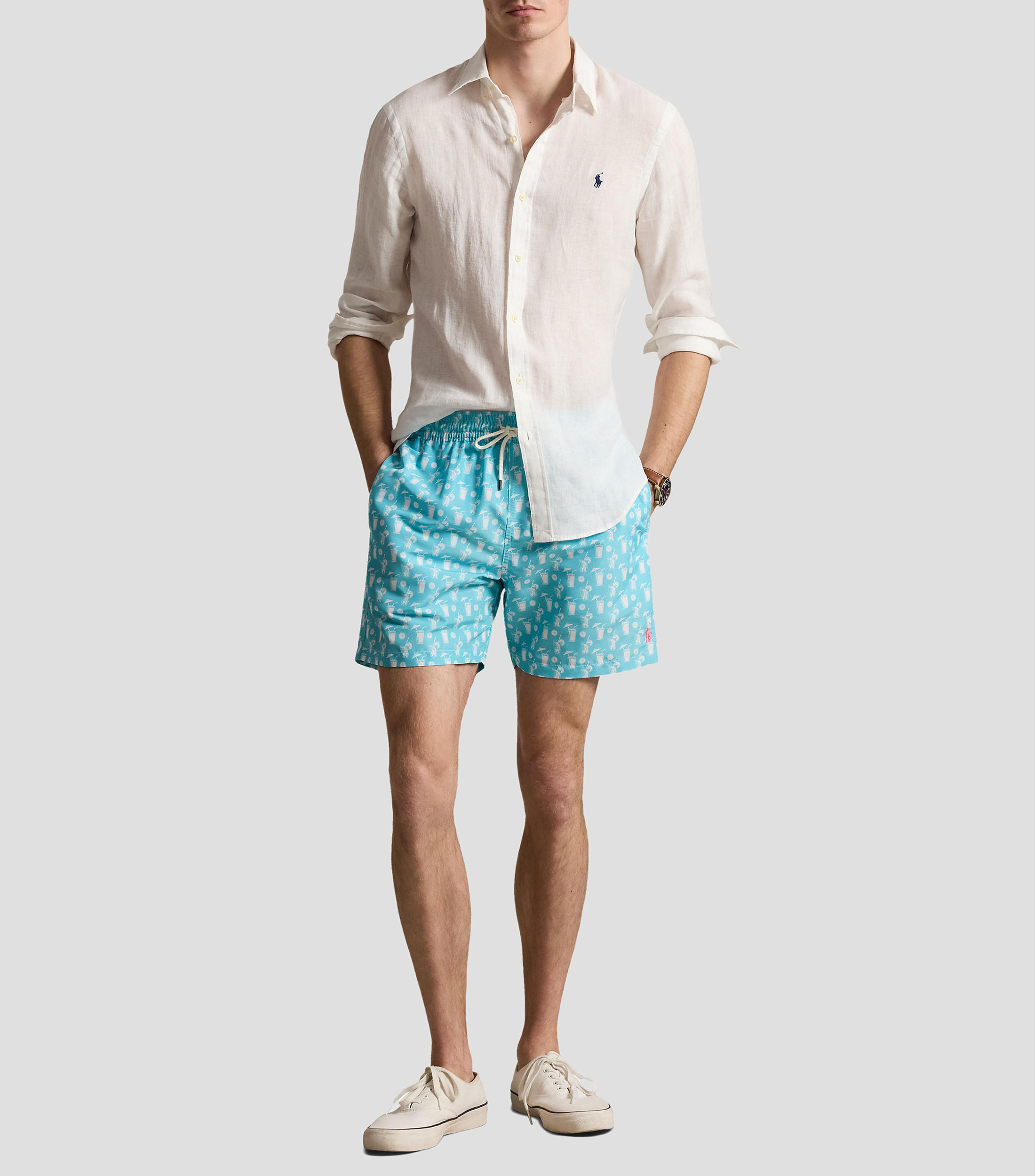 Traje de baño estampado Hombre