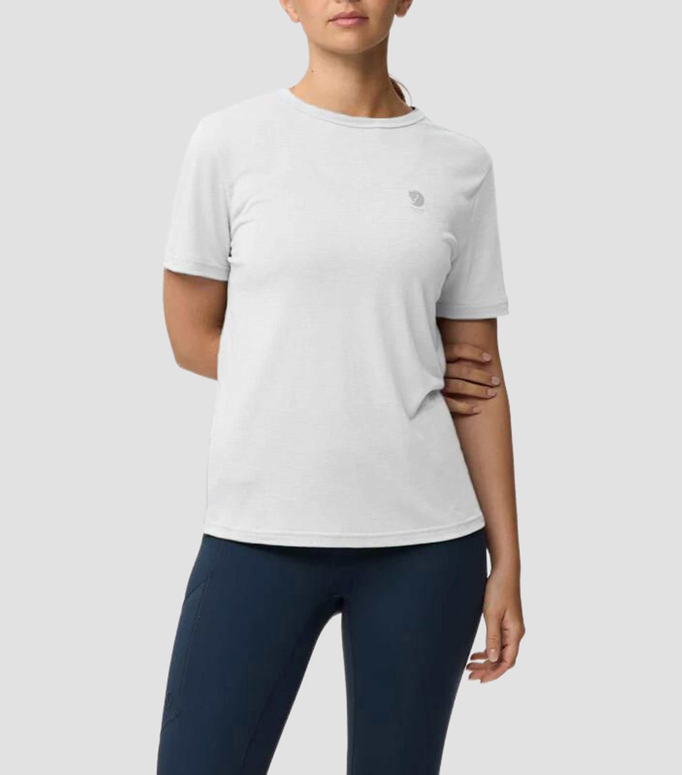 Playera casual High Coast cuello redondo manga corta lisa Mujer
