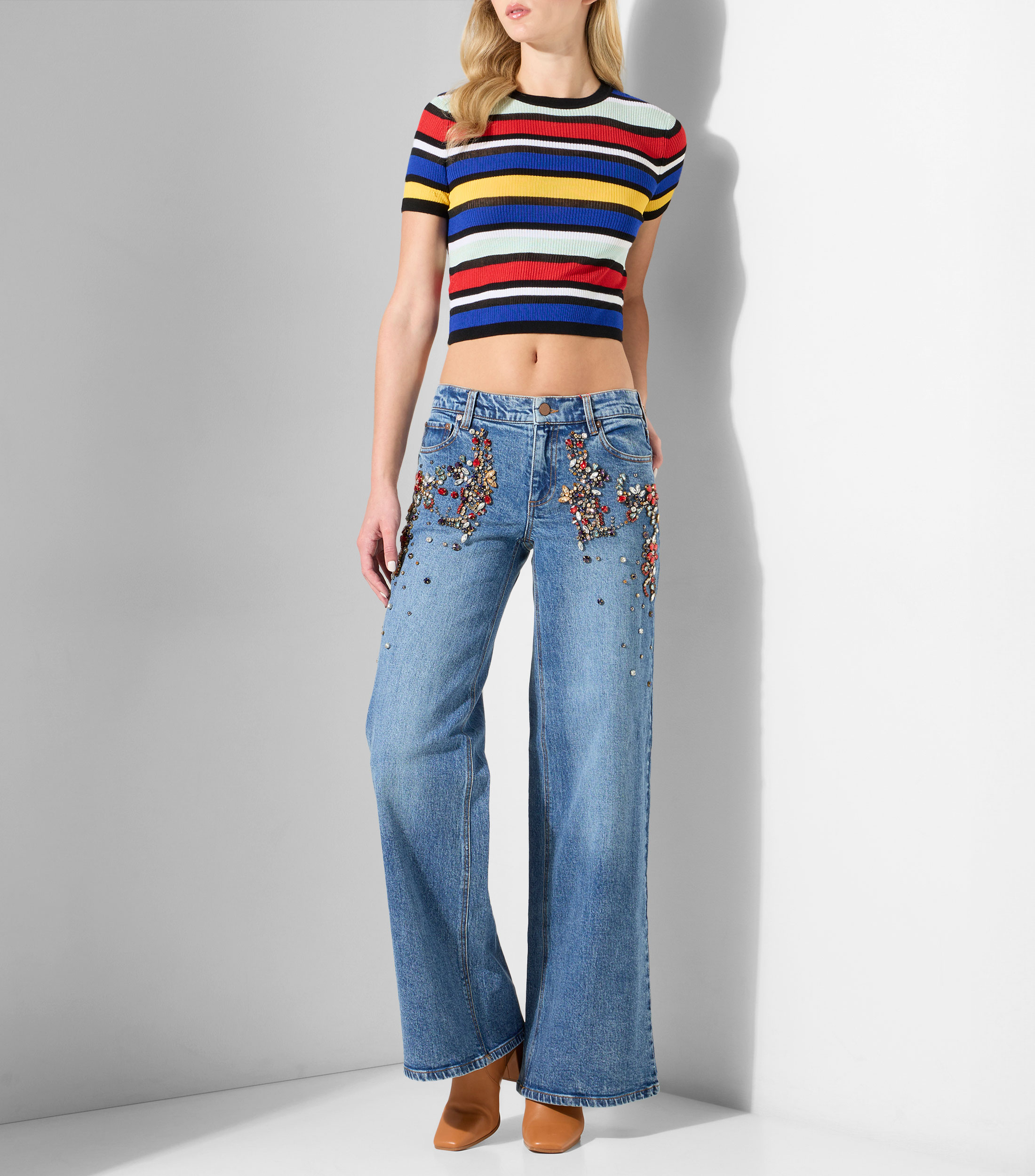 Jeans Amazing acampanado Mujer