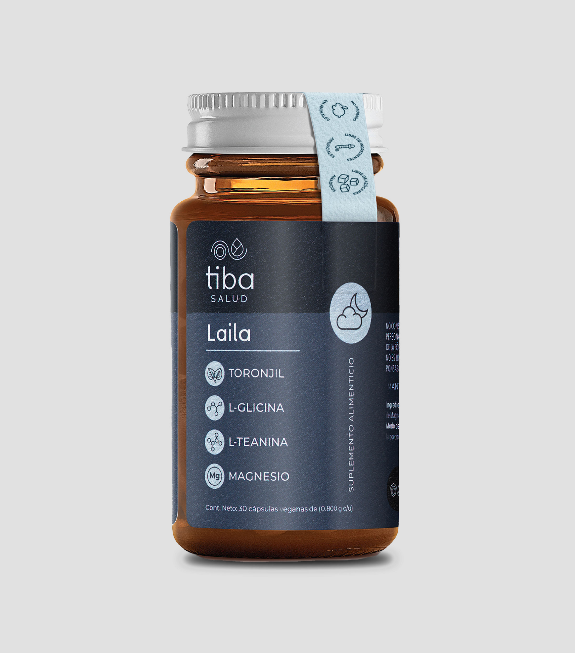 Suplemento Alimenticio Laila 30 Cápsulas Veganas