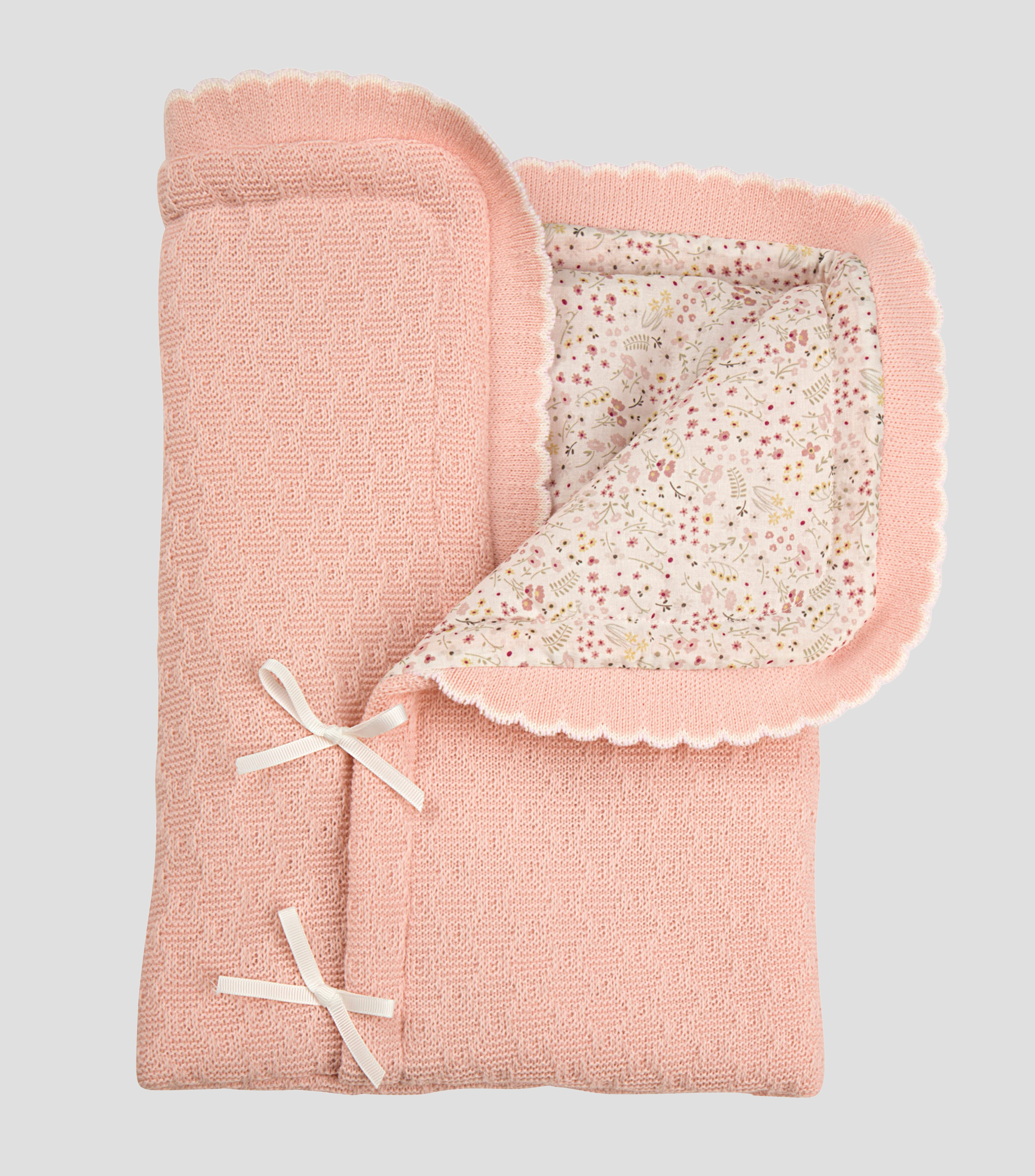 Muñeca Bebé Reborn Elegance 35 cm Rosa con Manta