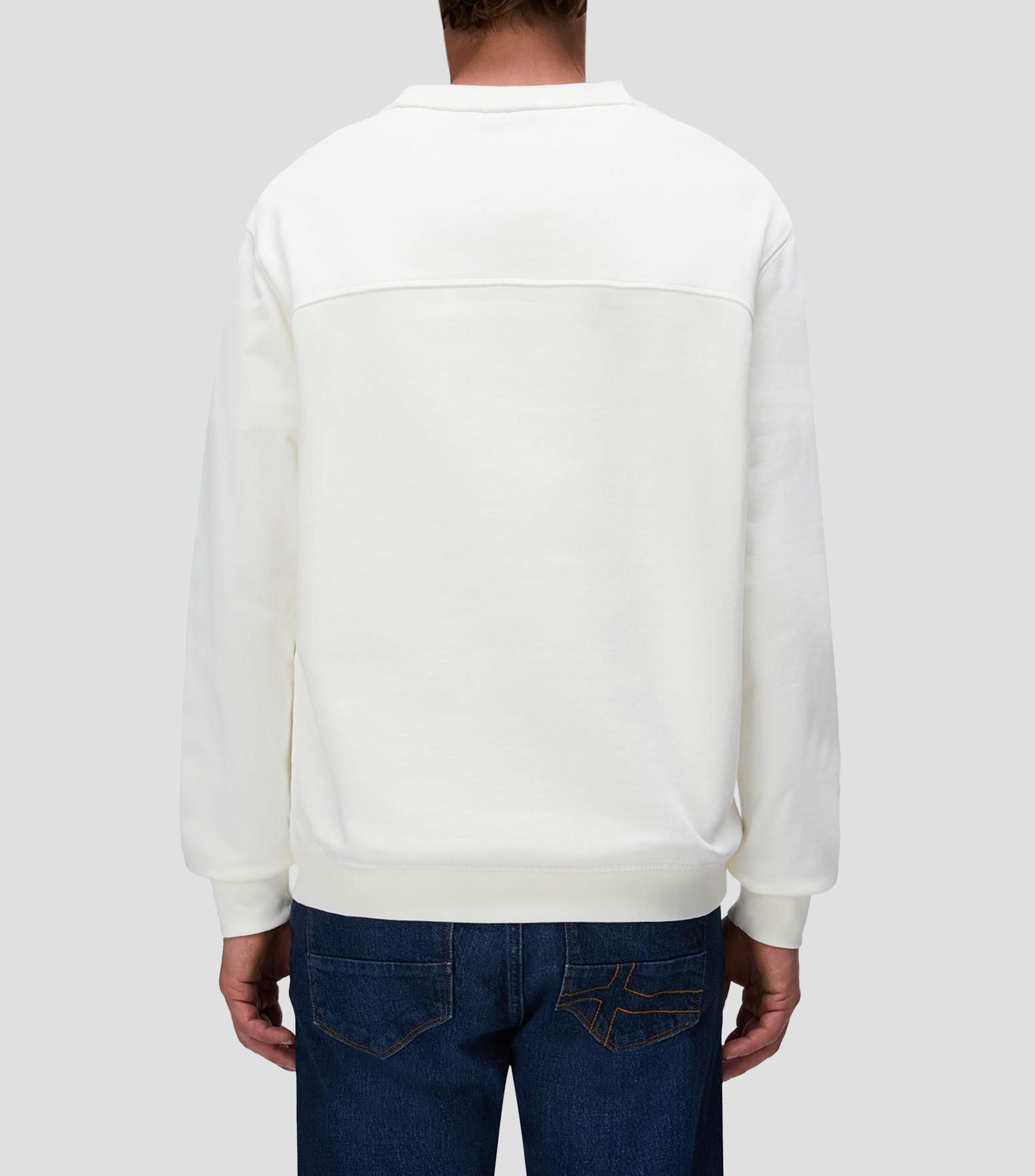 Sudadera Badge French Terry Hombre
