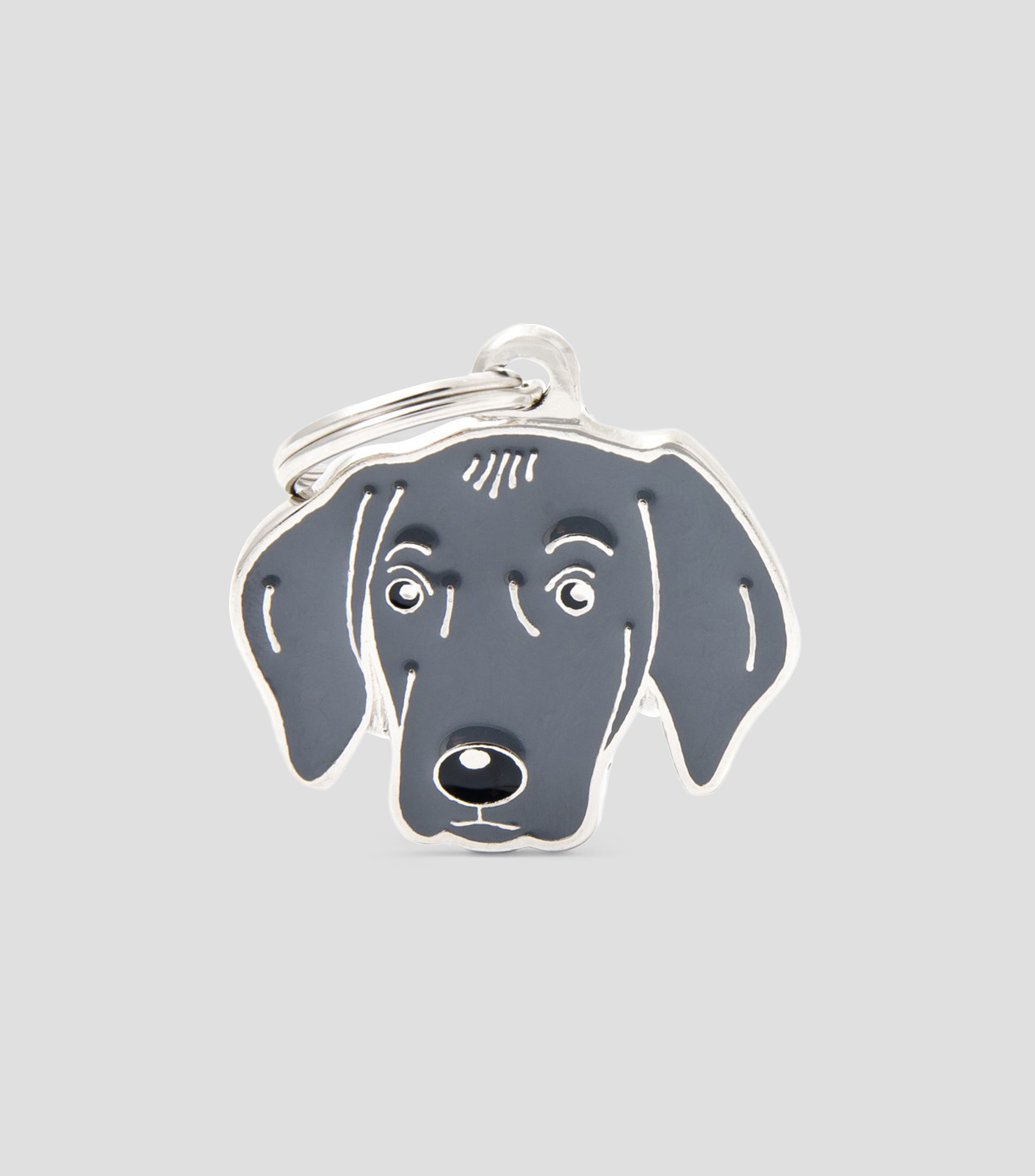Placa para perro Friends Weimaraner