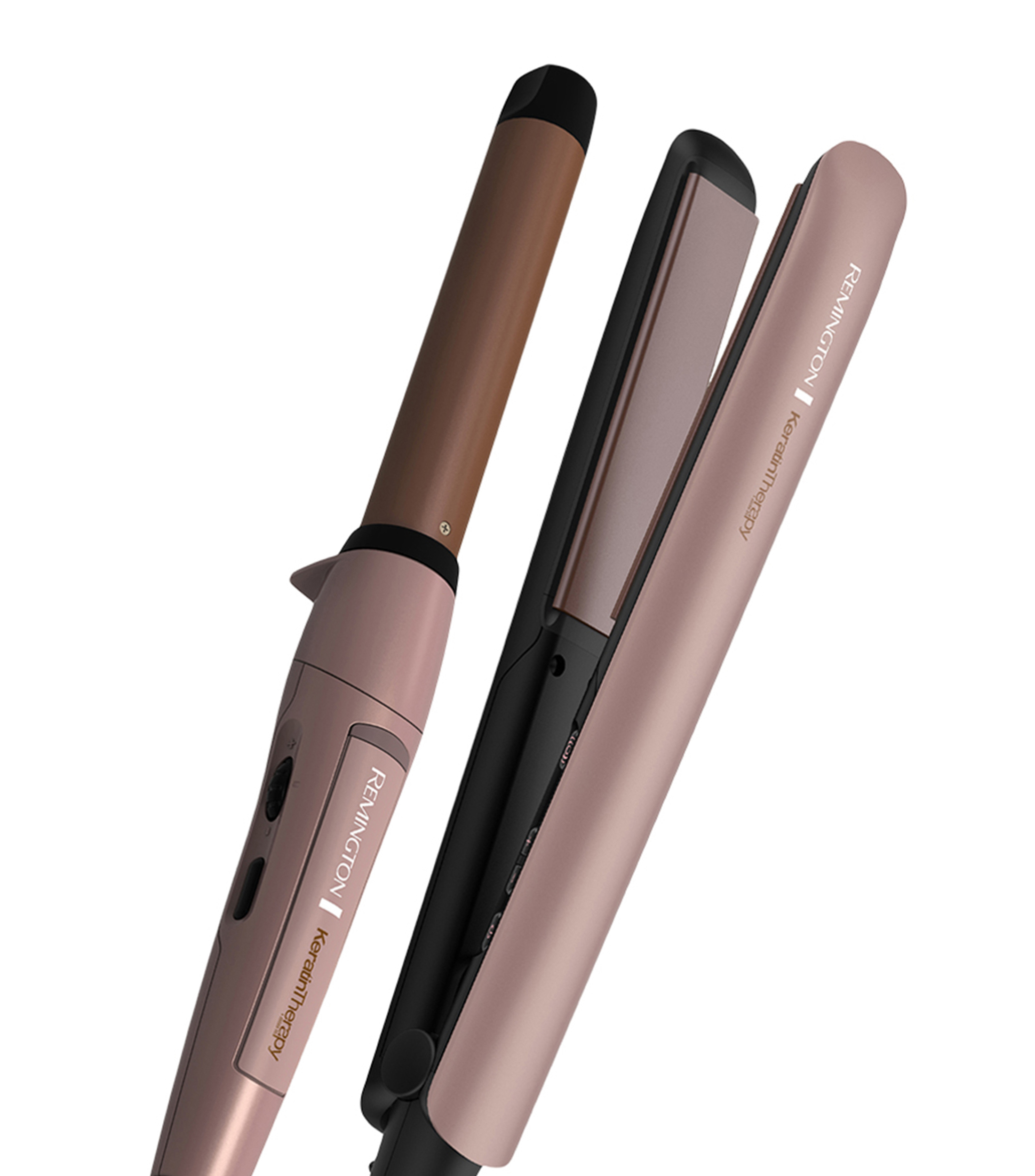 Remington Combo Rizadora Keratina + Alaciadora ArgainOil - El Palacio de  Hierro