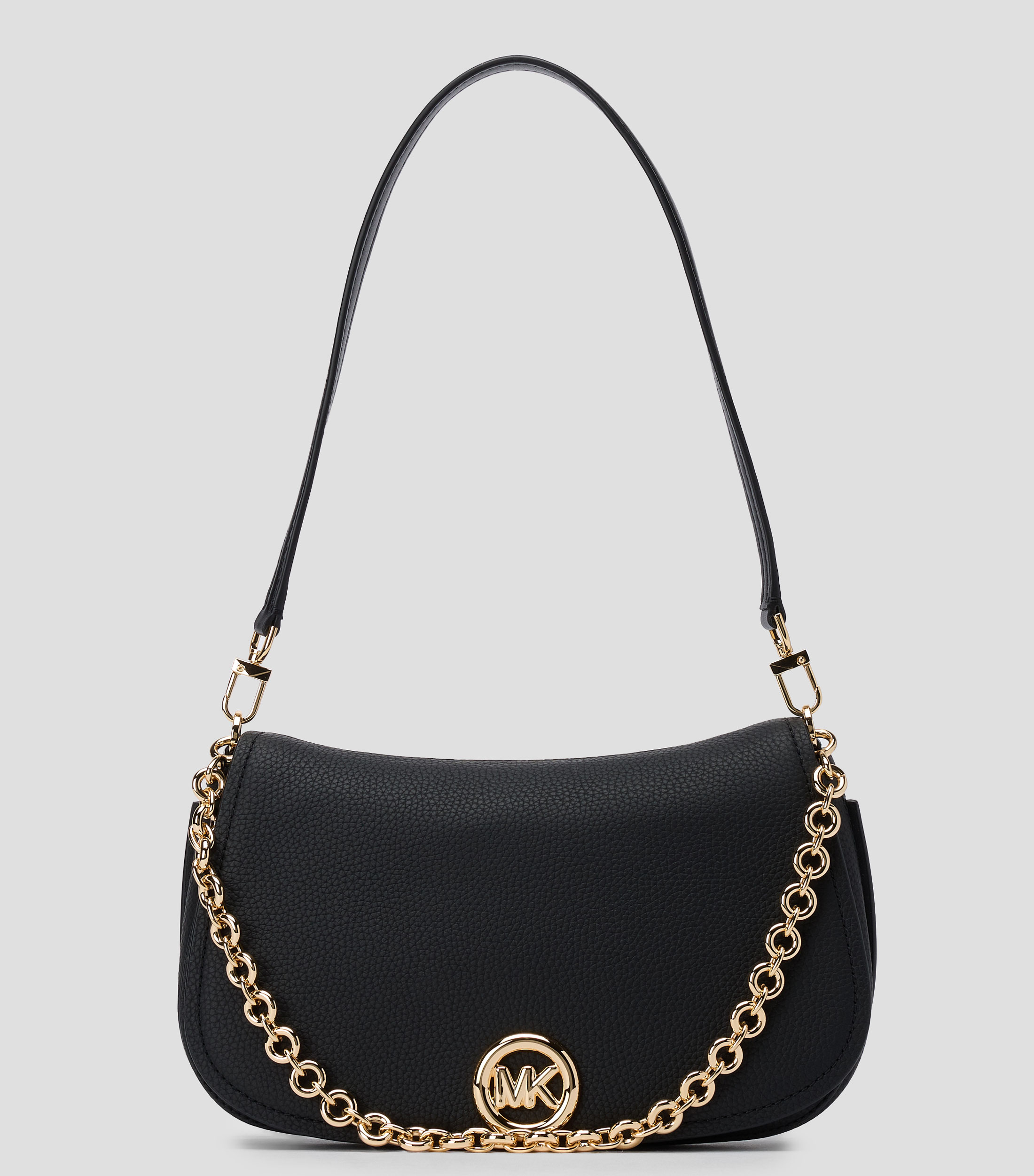 Bolsa shoulder en piel lisa Mujer