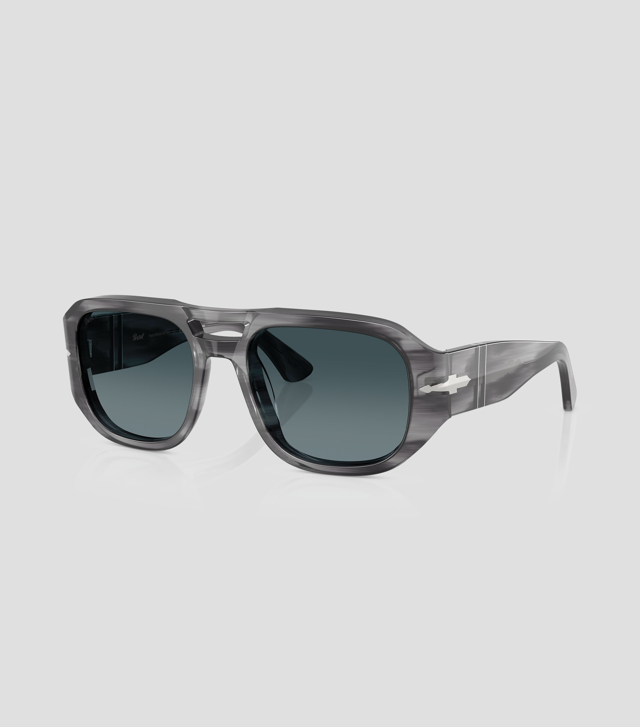 Lentes de sol aviador Vincent gris Hombre