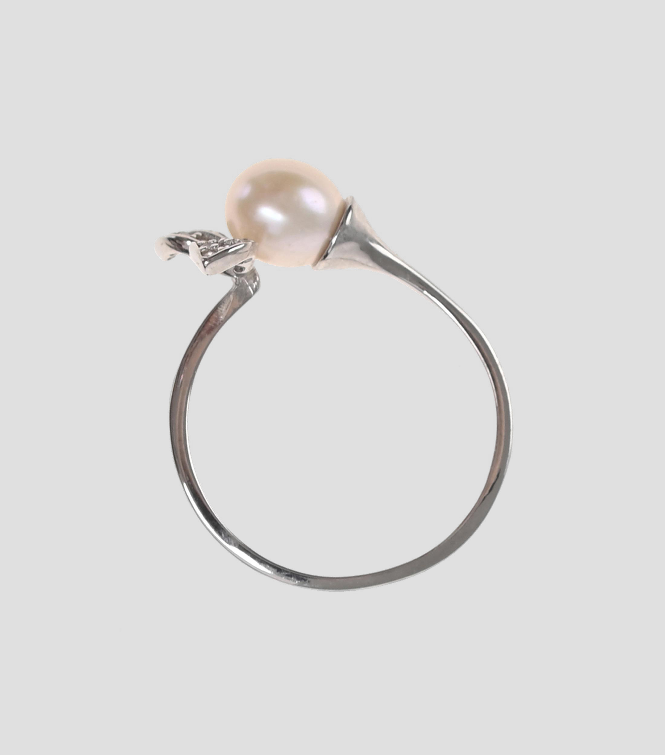 Anillo en Plata .925 con Perla Mujer