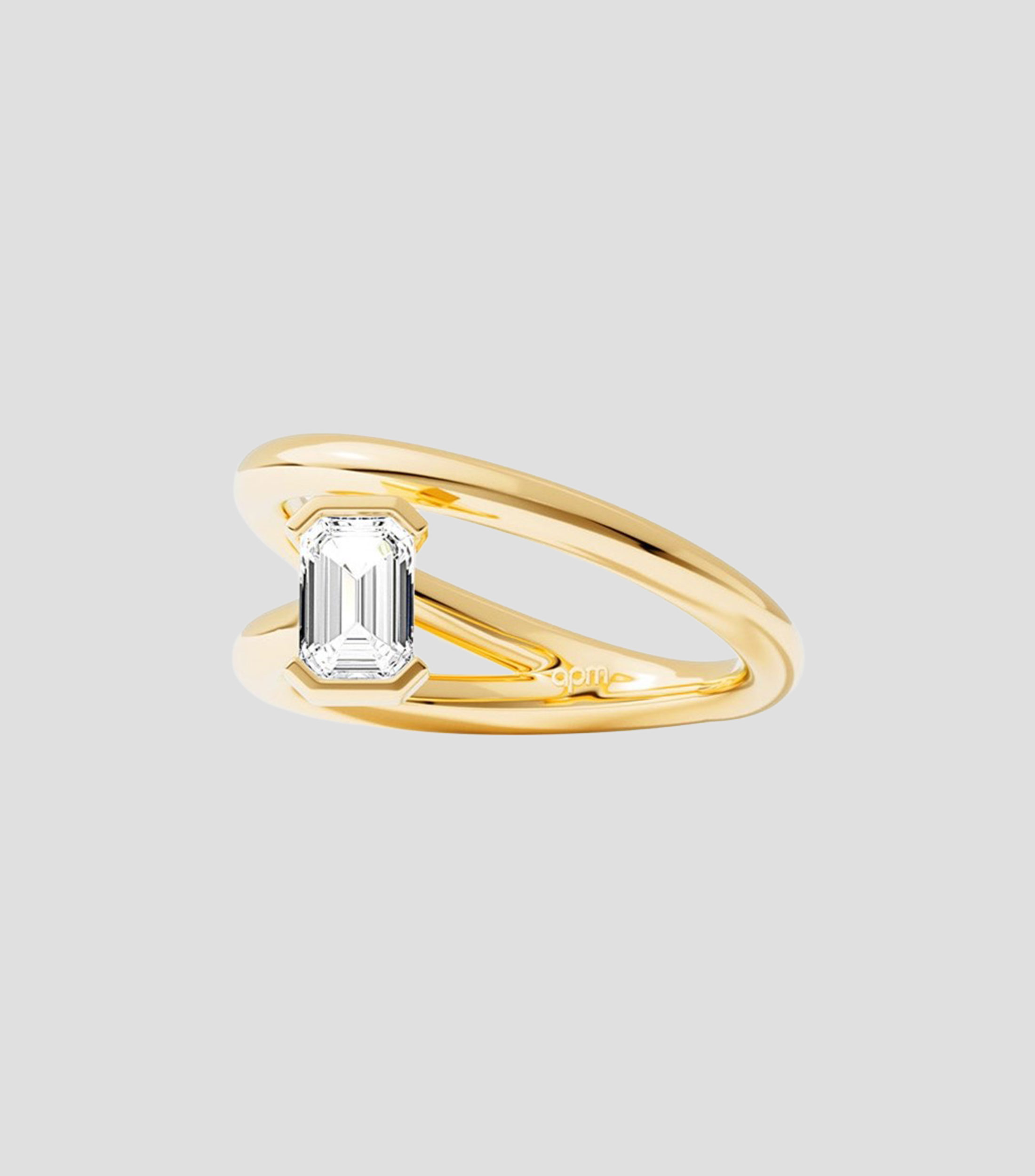 Anillo Twist Eclat con zirconia cubica Mujer