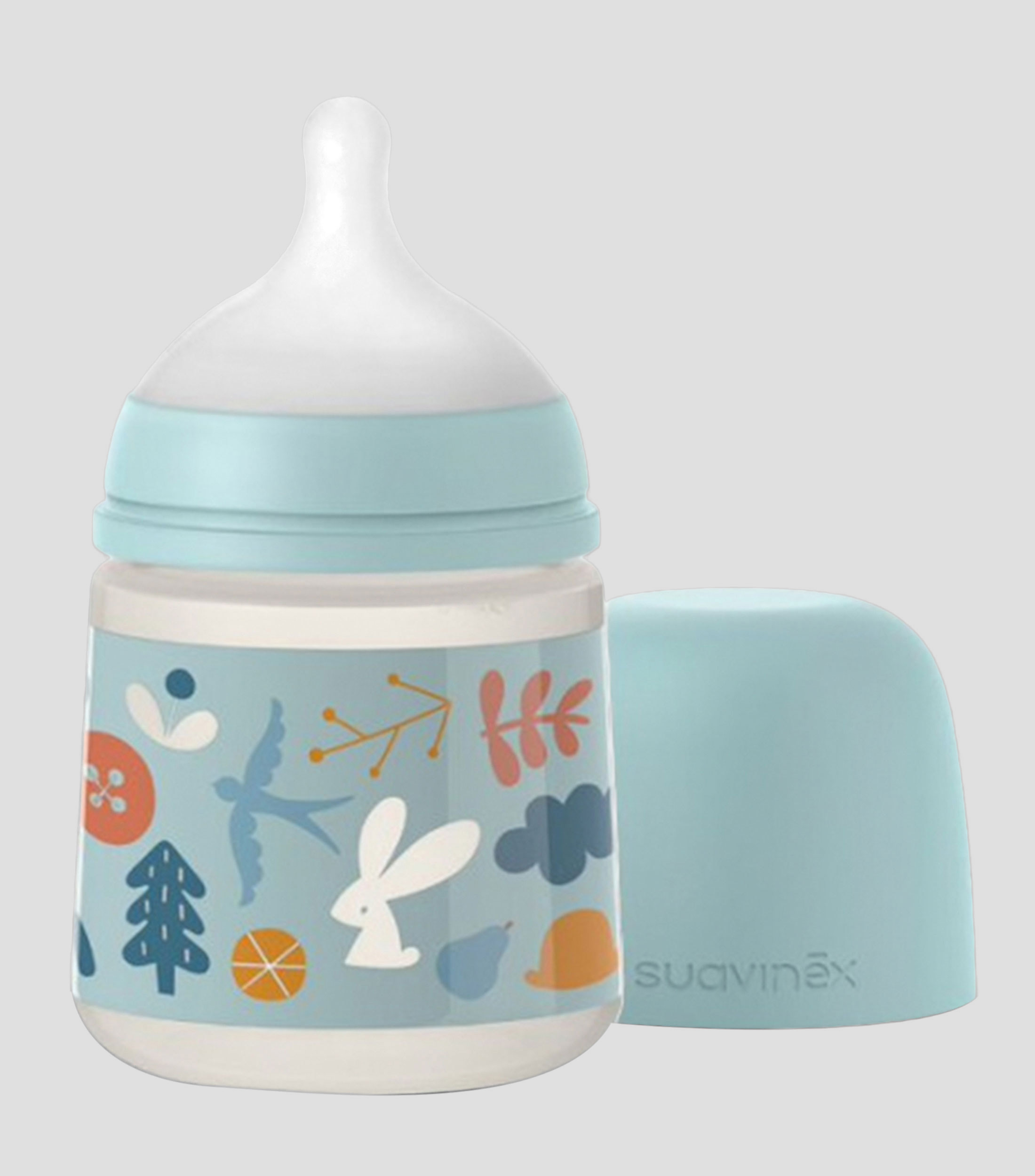 Biberon con tetina fisiologica SX Pro Forest de 150 ml