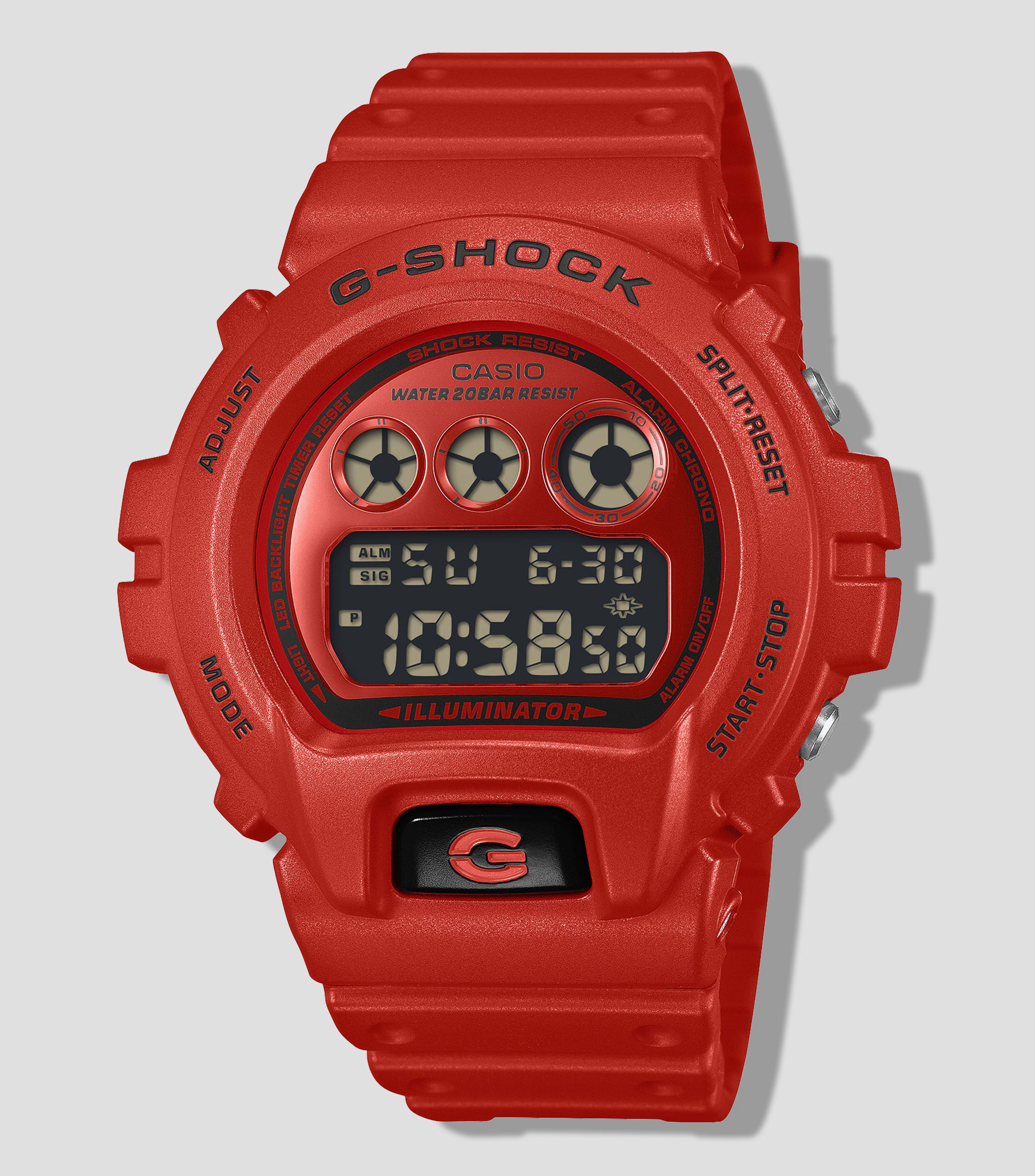 Reloj para Hombre G-Shock Classic Series Deportivo Rojo