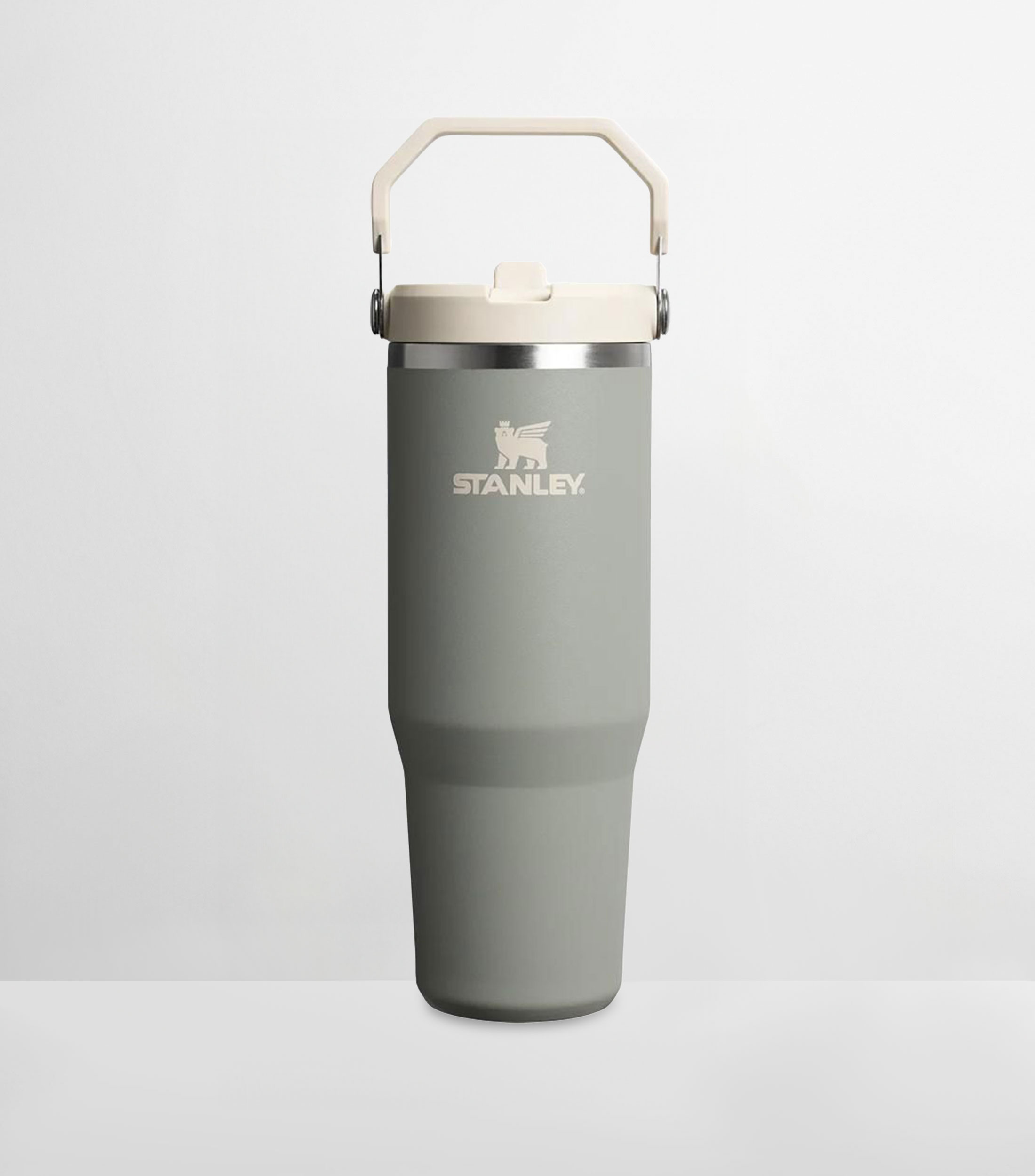 Termo Stanley Flip Straw Grey, 887 ml