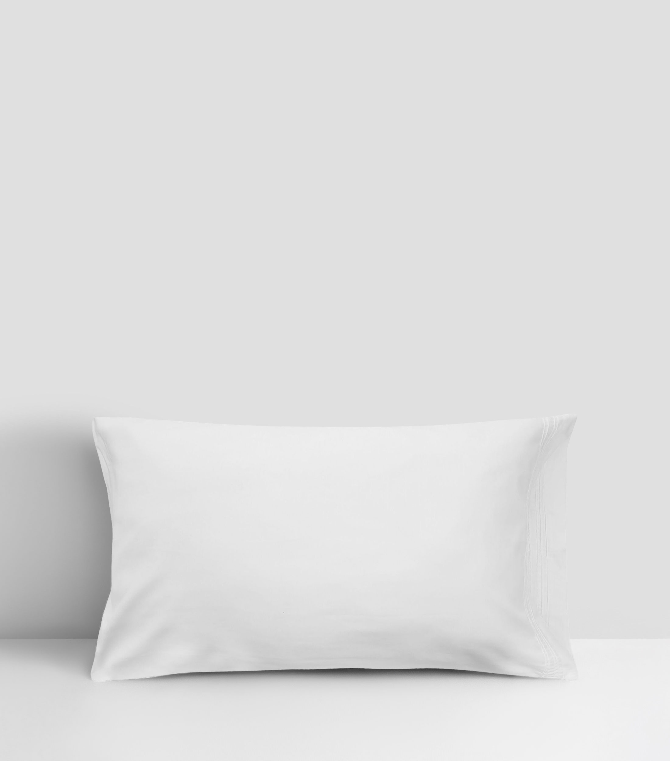 Funda para almohada Estandar de algodon Tarento Blanco