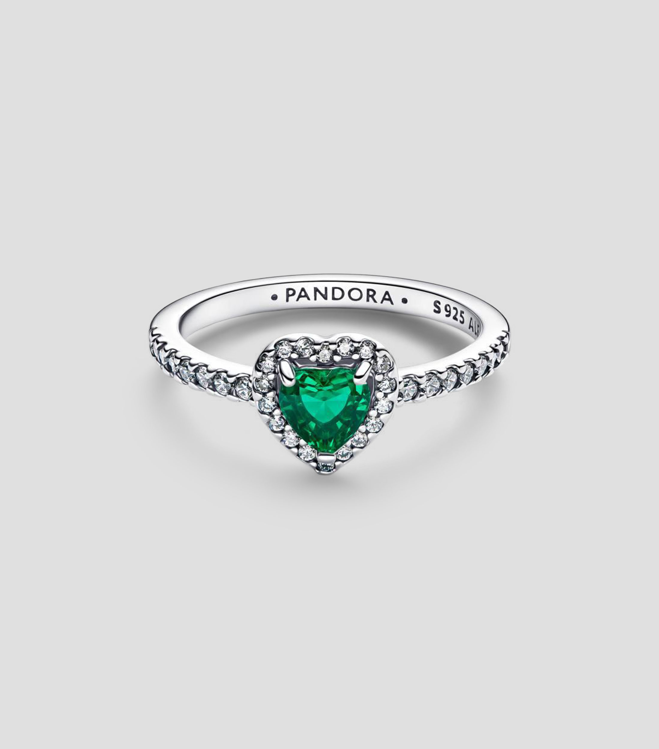 Anillo en plata esterlina corazón Mujer