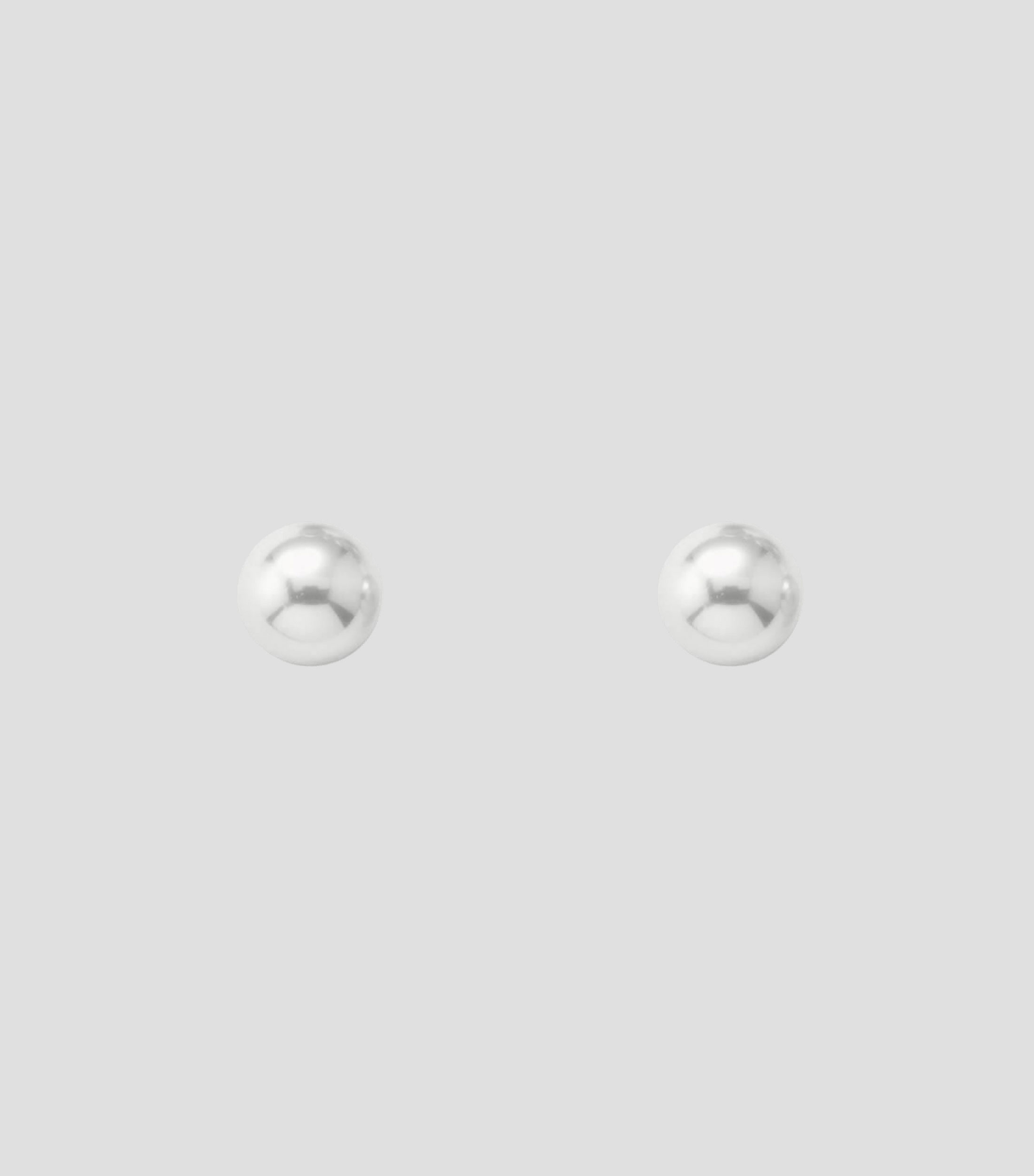 Aretes en plata .925 con perlas Mujer