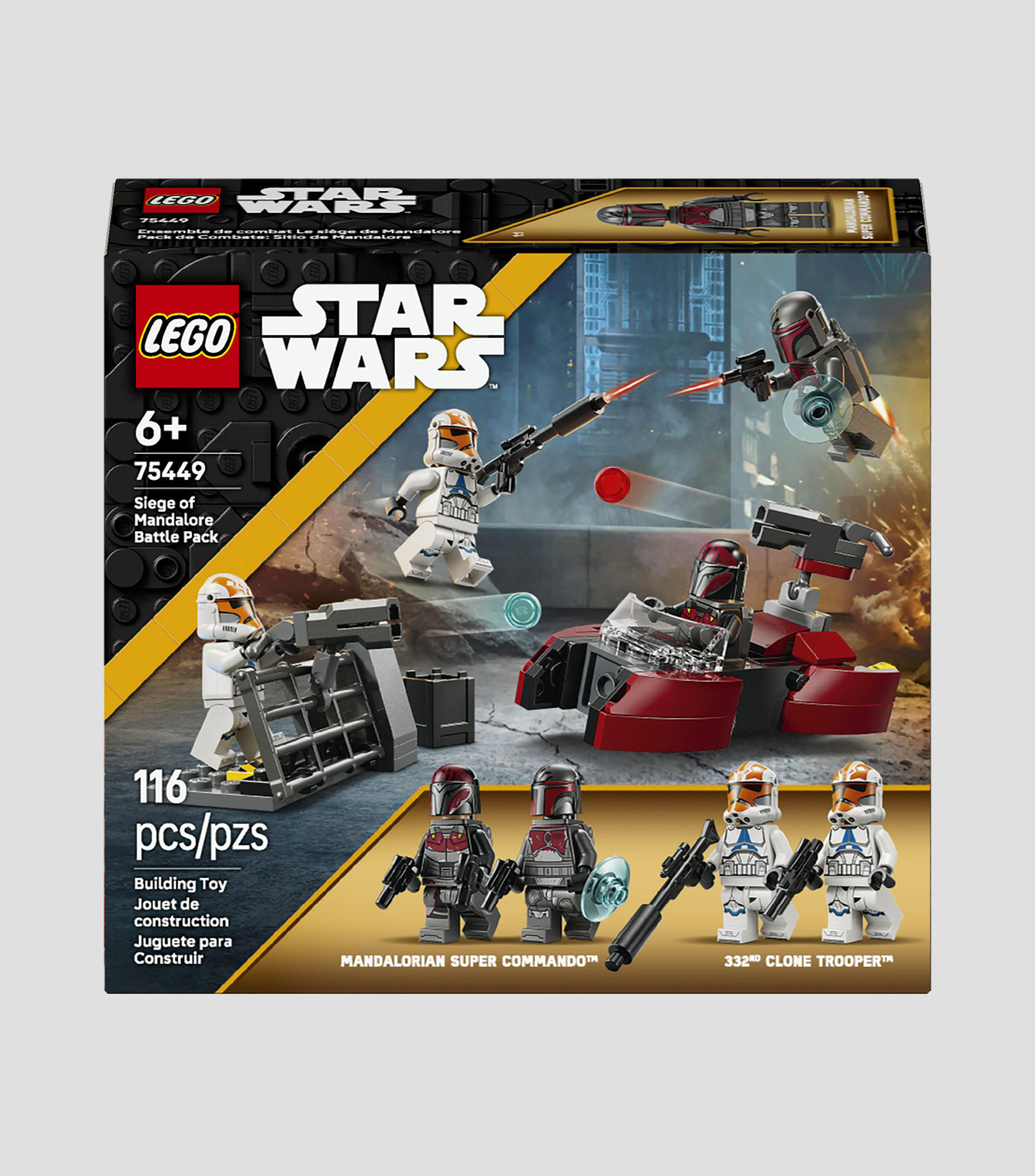 Lego Star Wars Pack de Combate Sitio de Mandalore