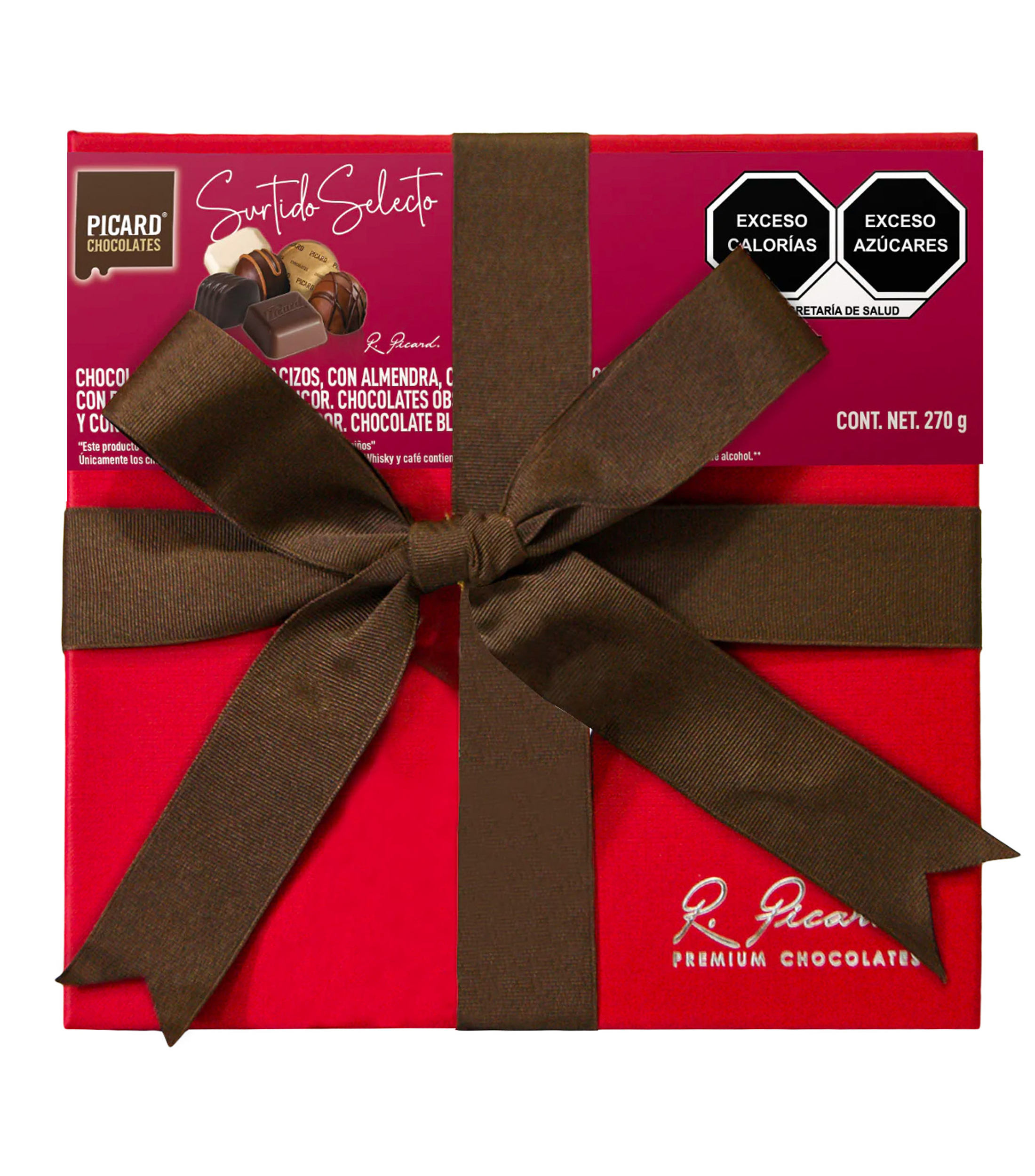 Estuche Rígido Chocolate Surtido Selecto, 270 g