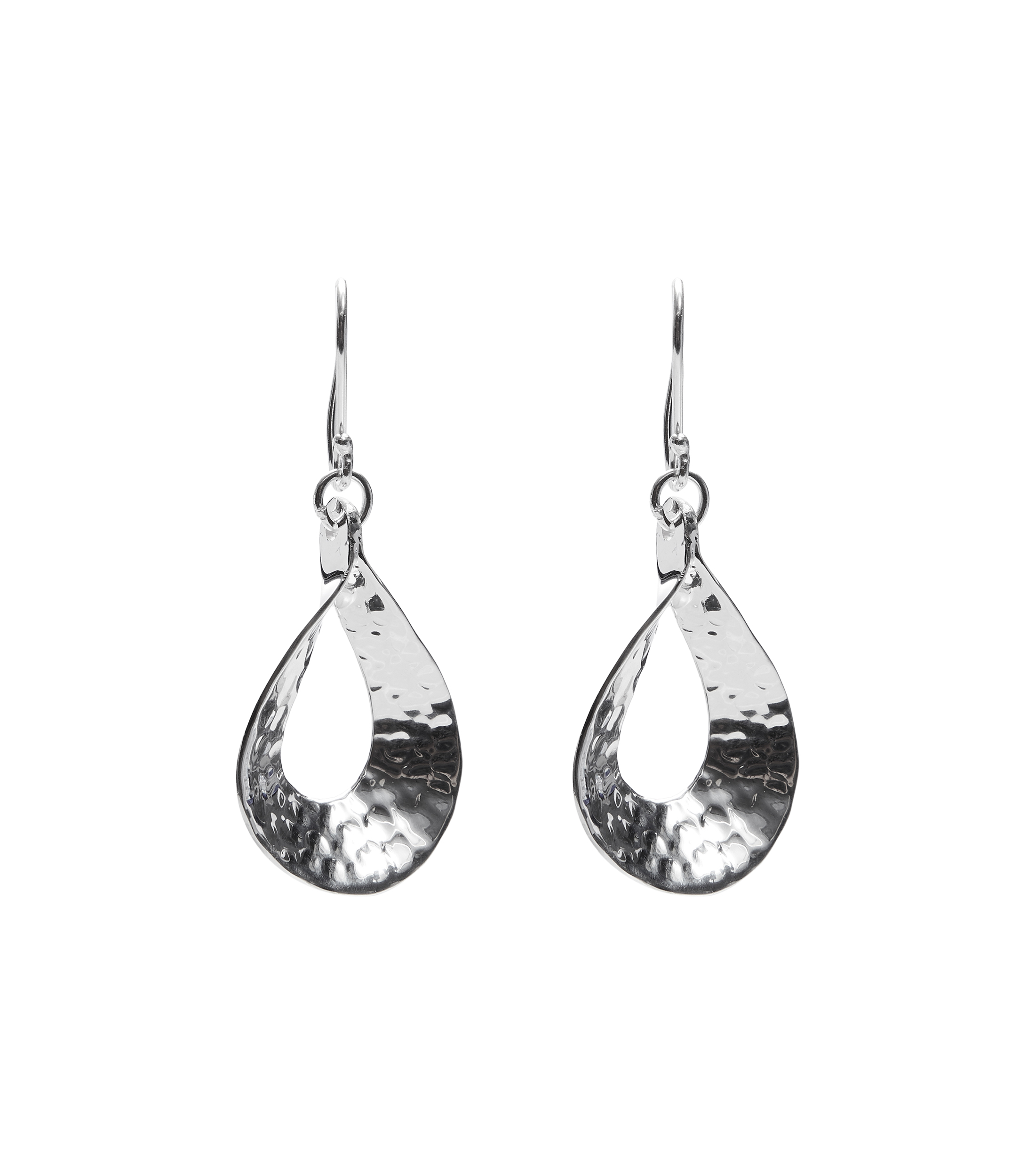 Aretes Gota en plata .925 Mujer