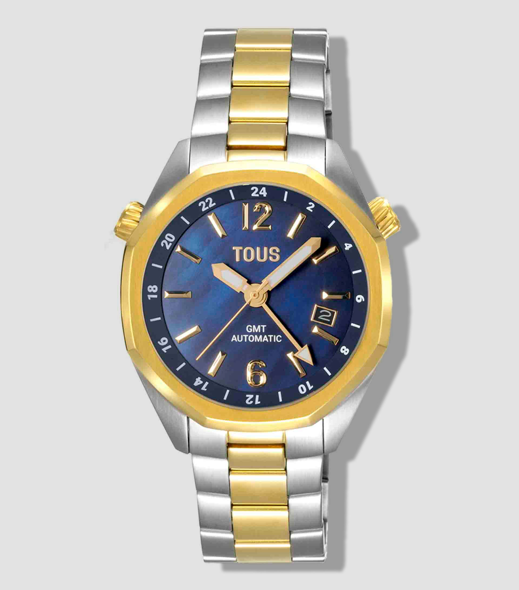 Reloj Unisex Now Casual Azul, Dorado