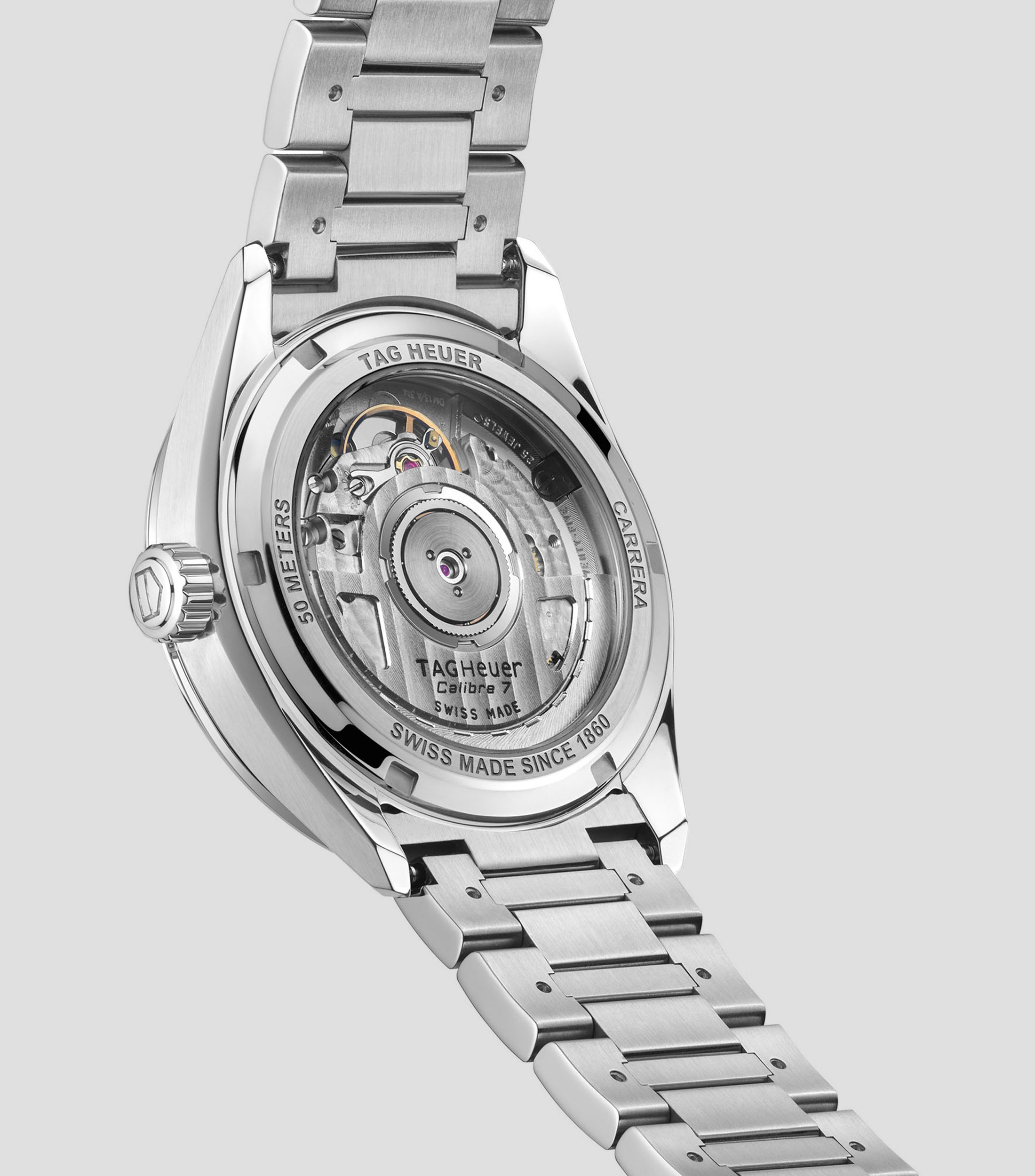 Reloj Unisex Carrera casual plateado/azul