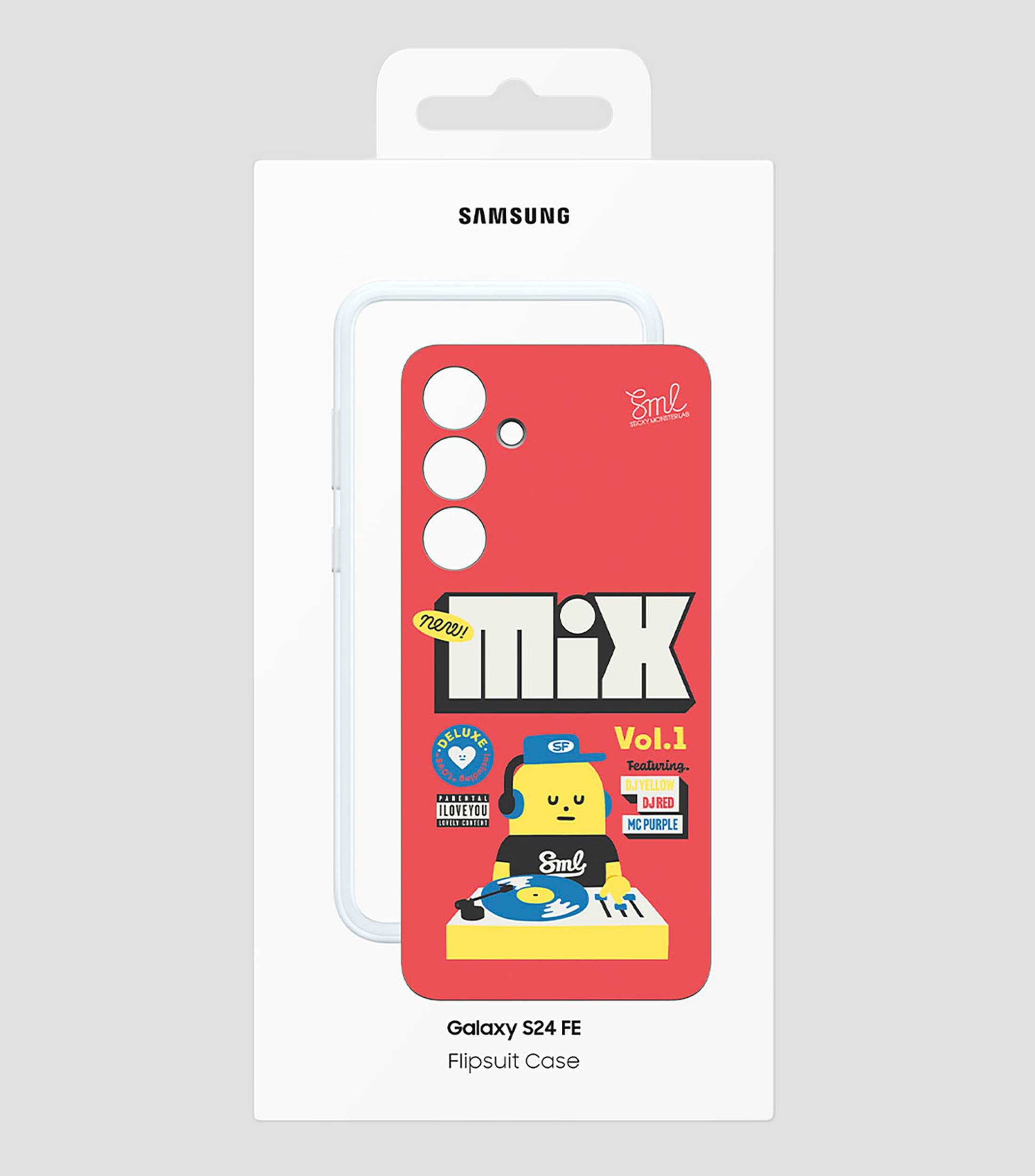 Funda Galaxy S24 FE Flipsuit Roja