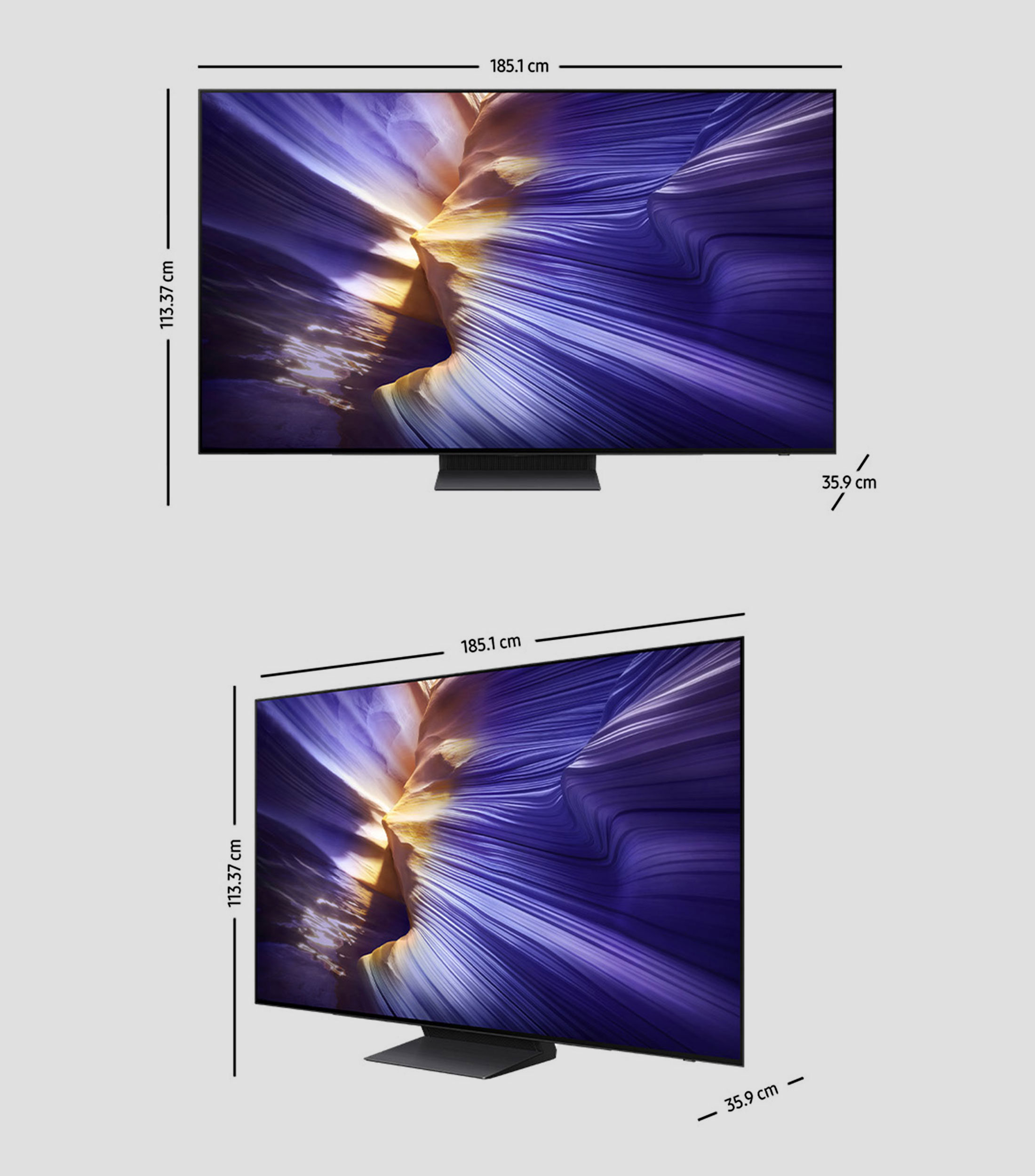 Pantalla 83 Pulgadas plana OLED 4K S90FA