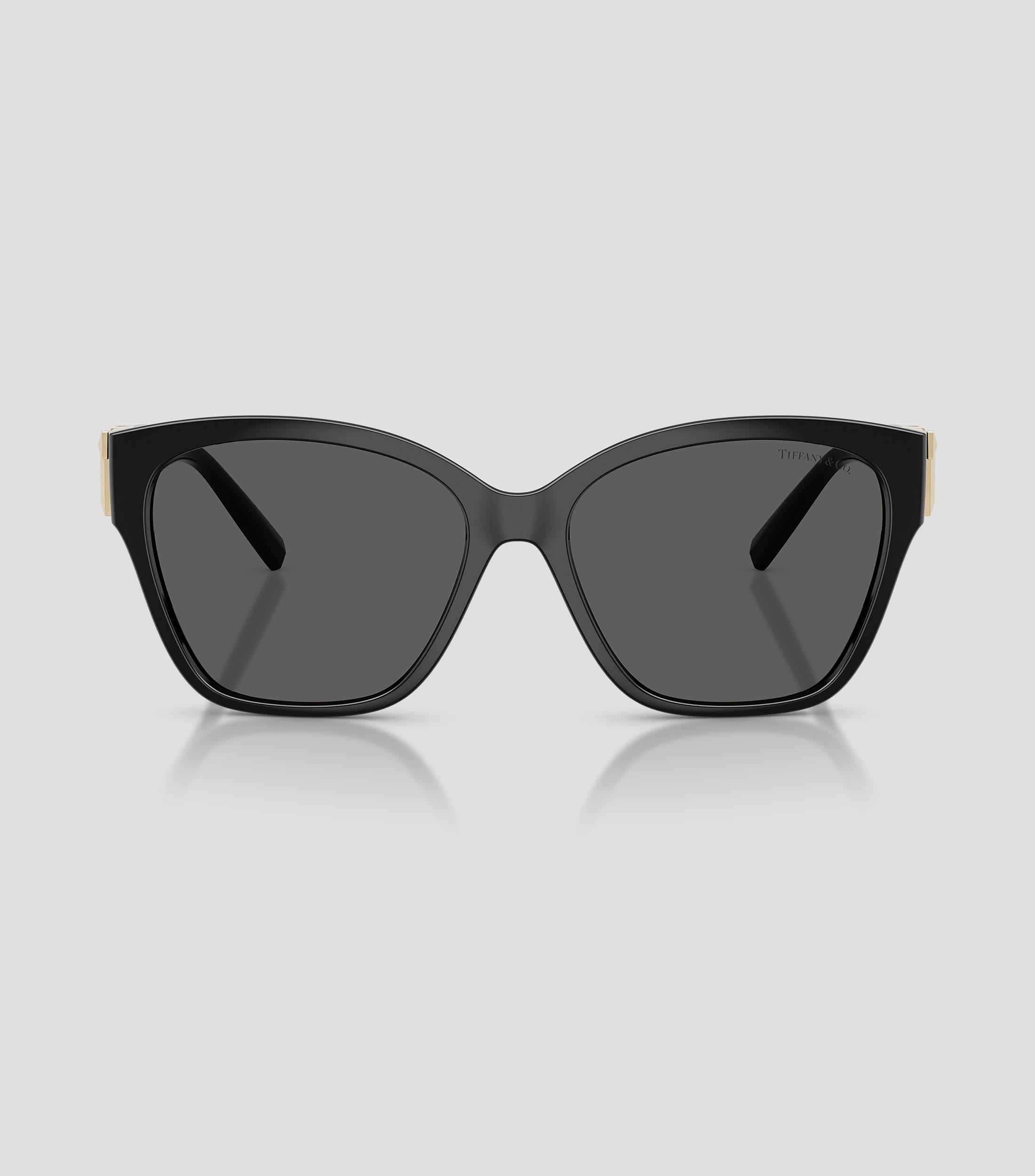 Lentes de sol cuadrados negros