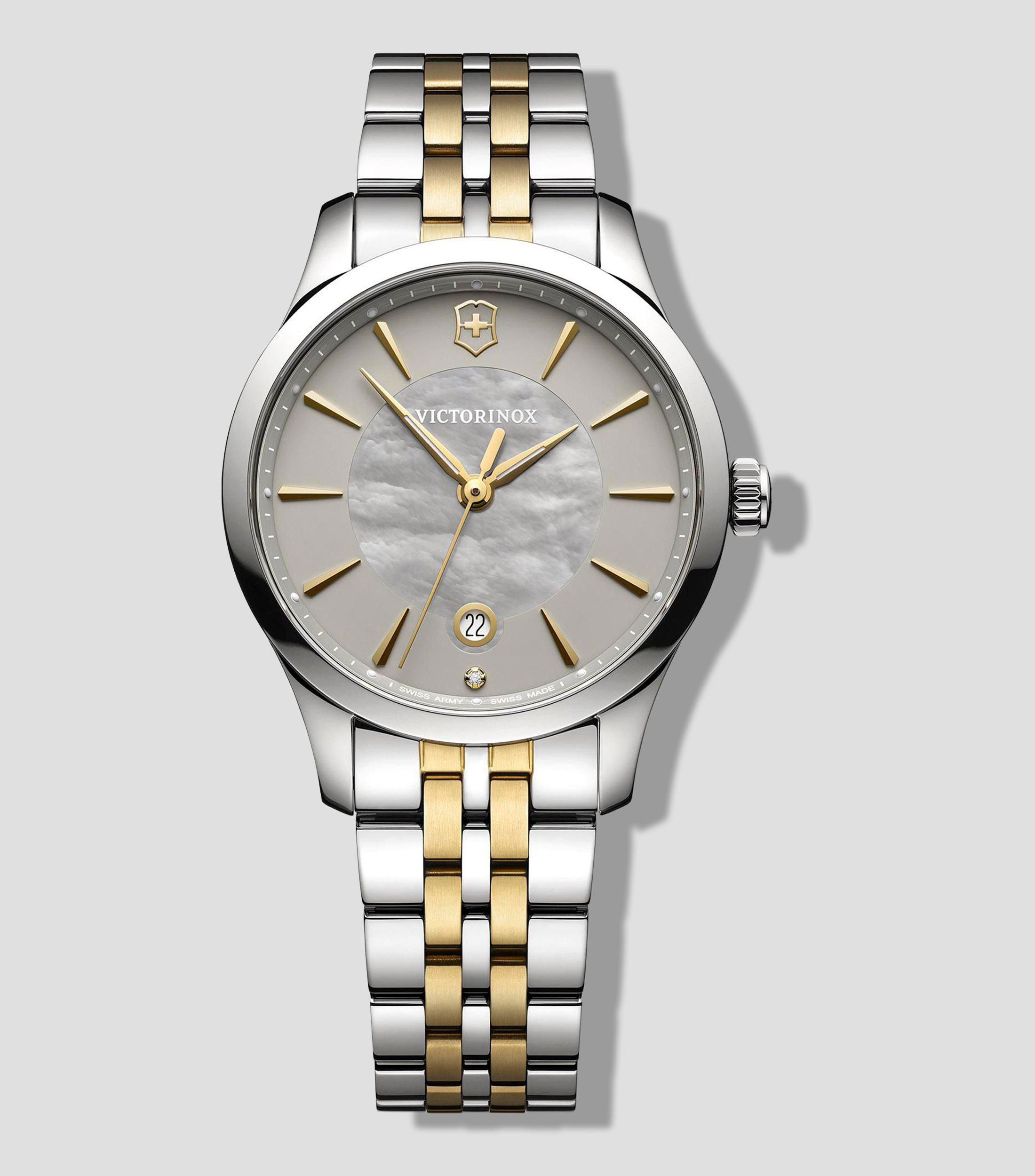 Reloj para Mujer Alliance Small Casual Plateado