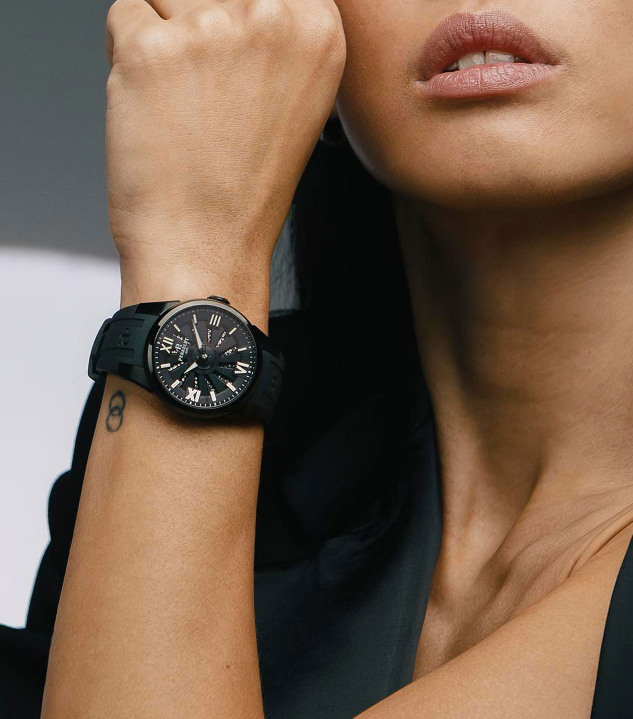 Reloj para Mujer Turbine Lady Eclipse Casual, Negro