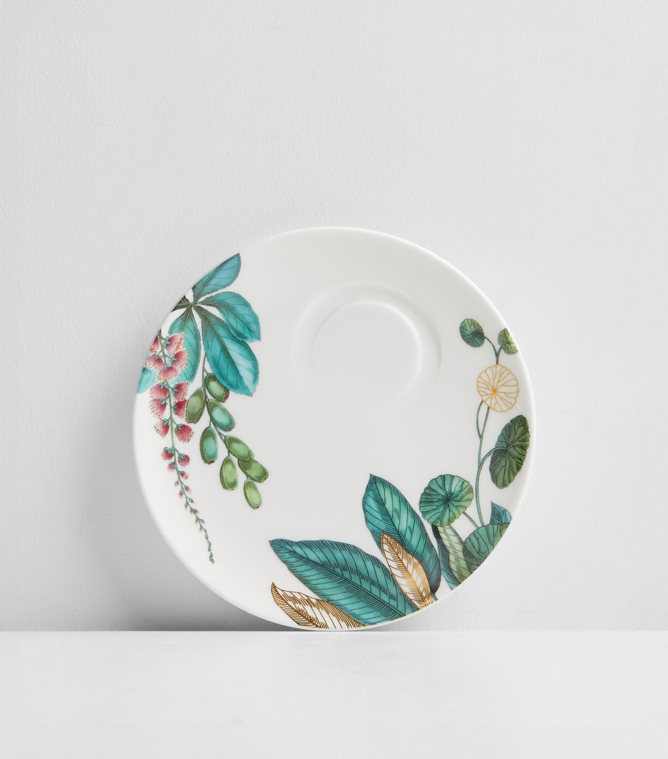 Plato para Taza Espresso Avarua con flores