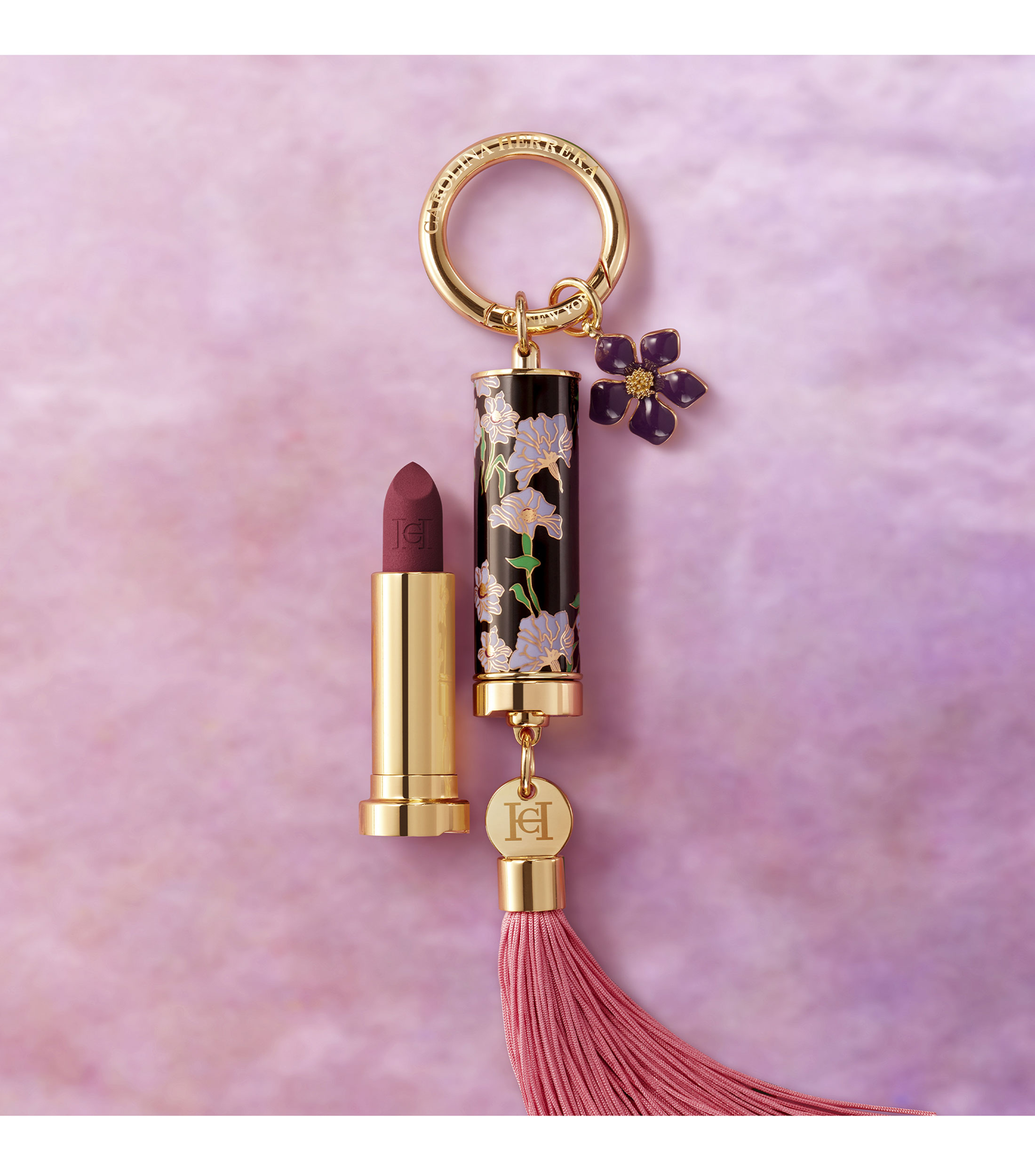 Fabulous Kiss Purple Flower Cap Tapa para Labial
