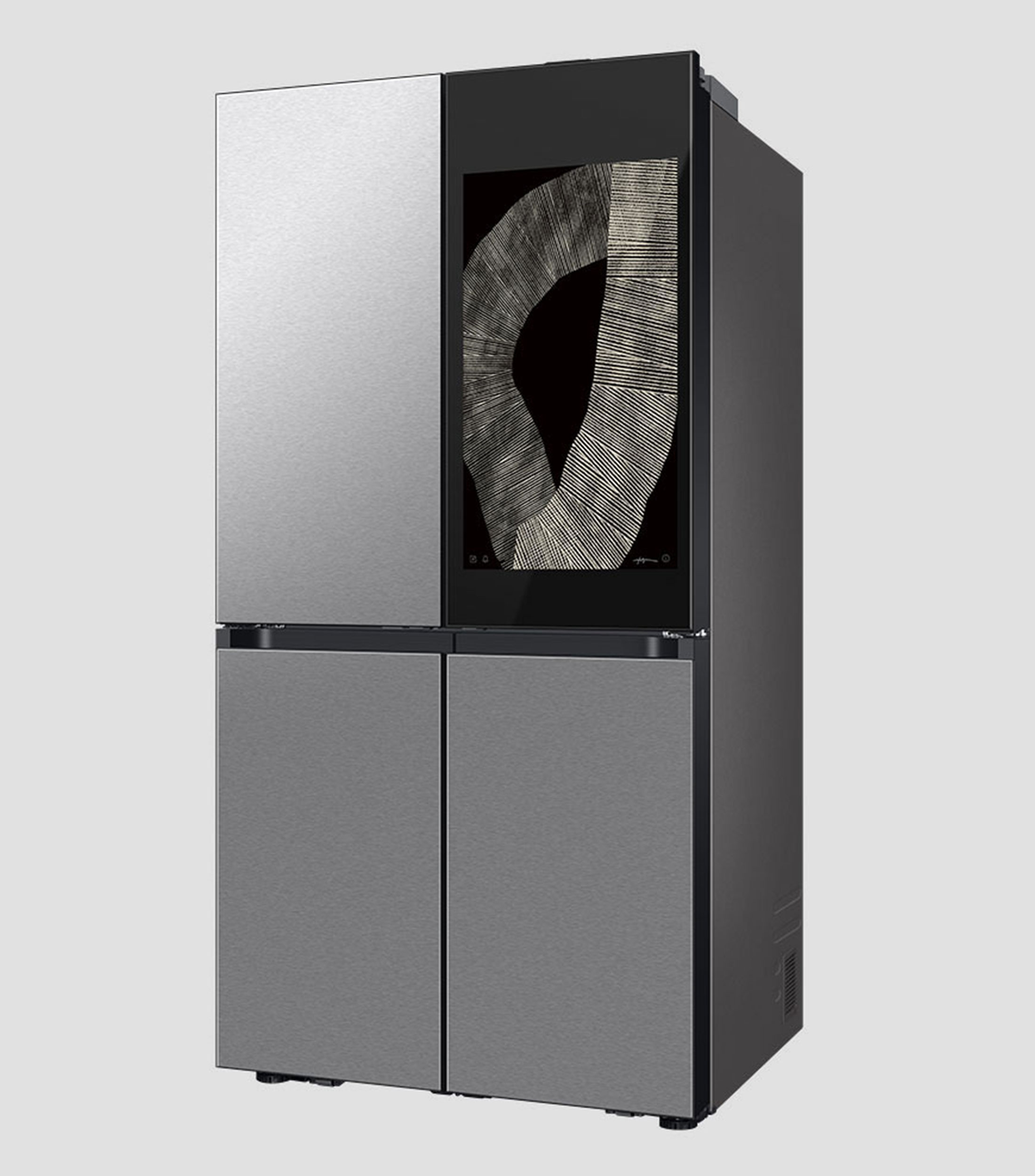 Refrigerador French Door 29 p3 Family Hub RF29DB9950QDEM Acero