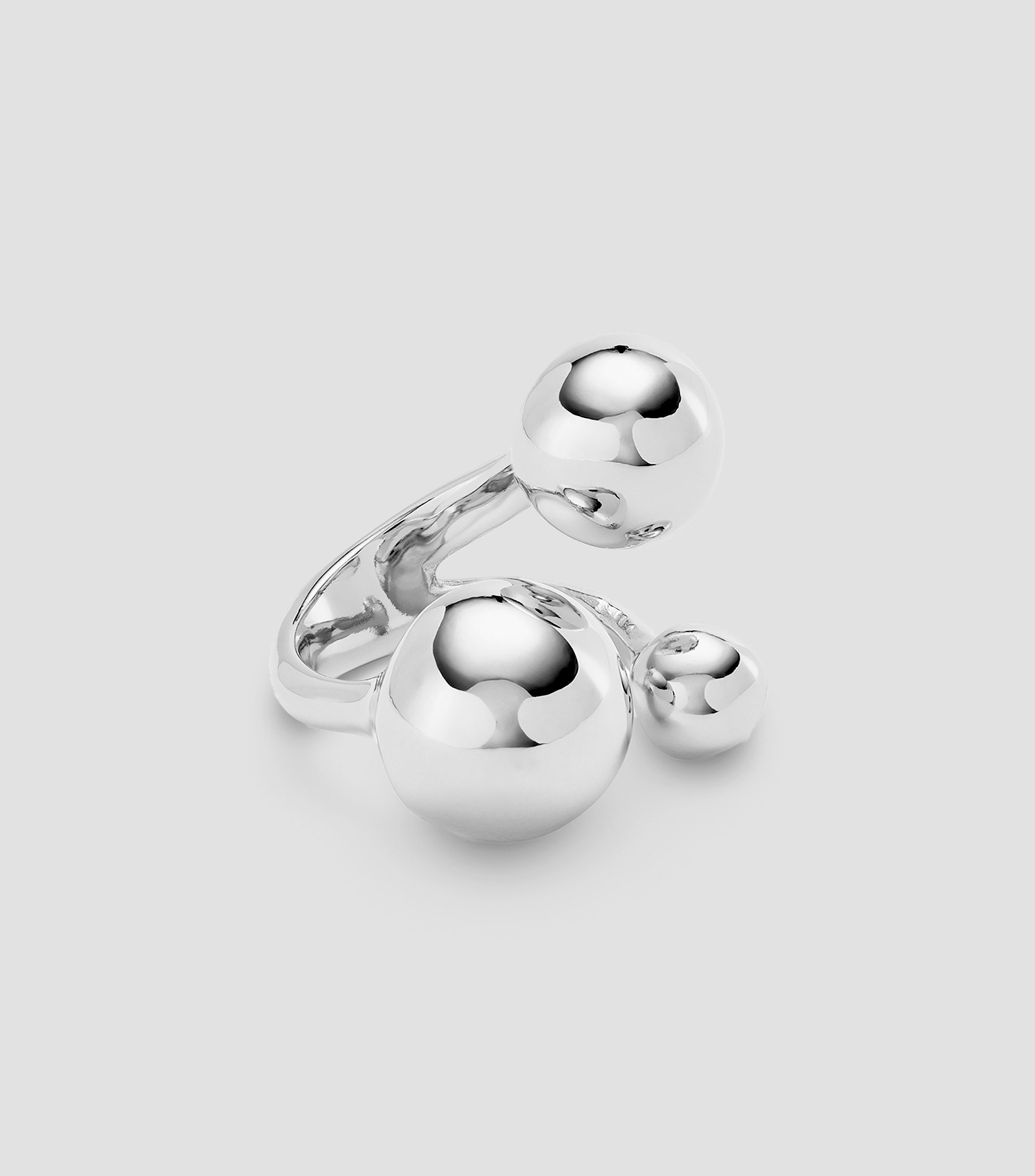 Anillo 3 bolas Mujer