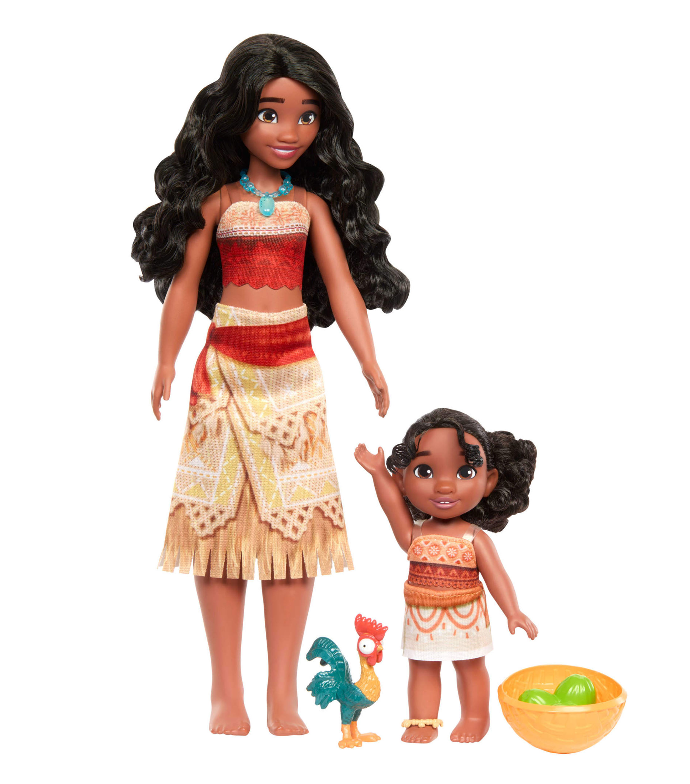 Set 2 Muñecas Moana y Simea