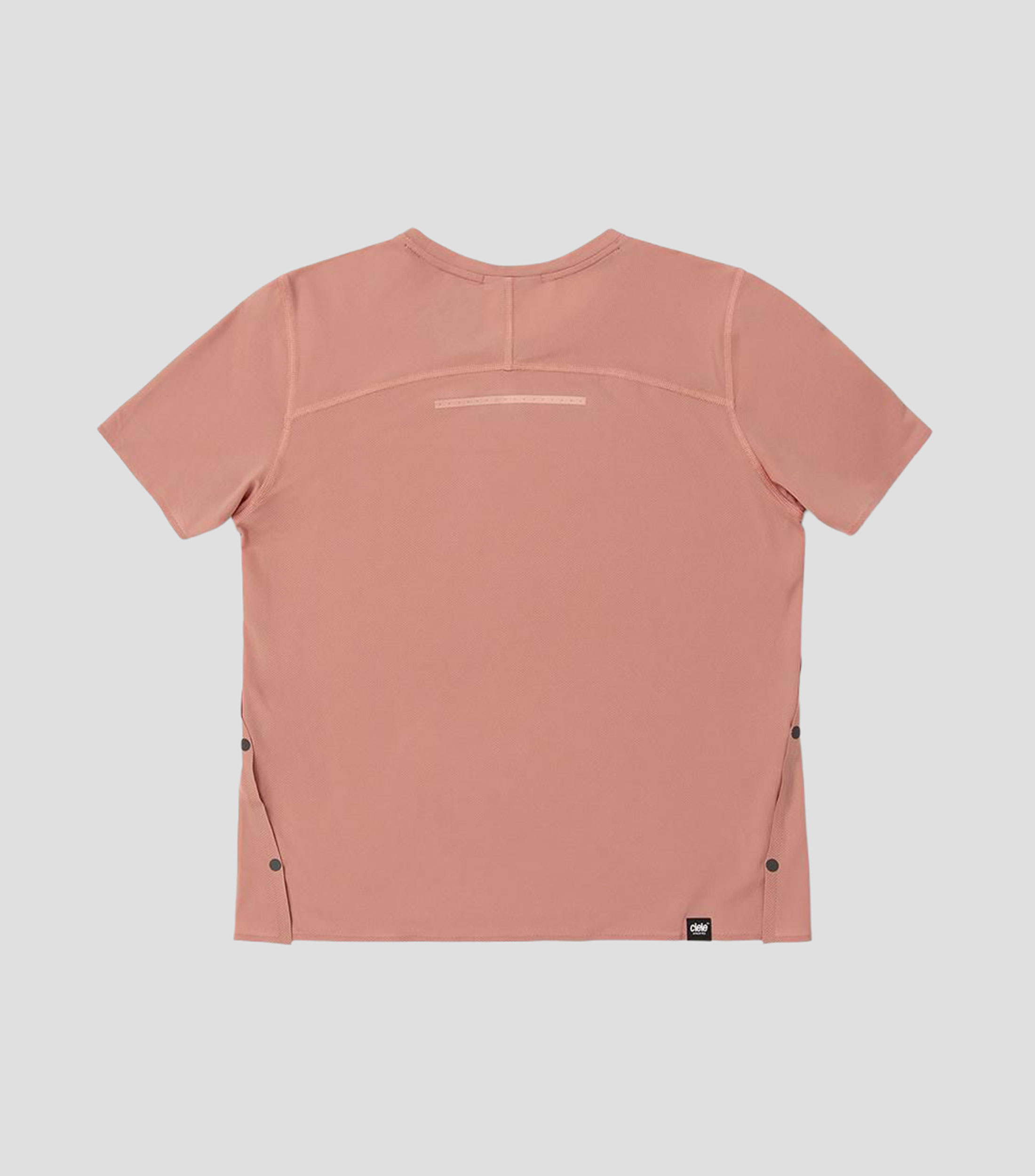 Playera Deportiva para correr cuello redondo manga corta liso Mujer