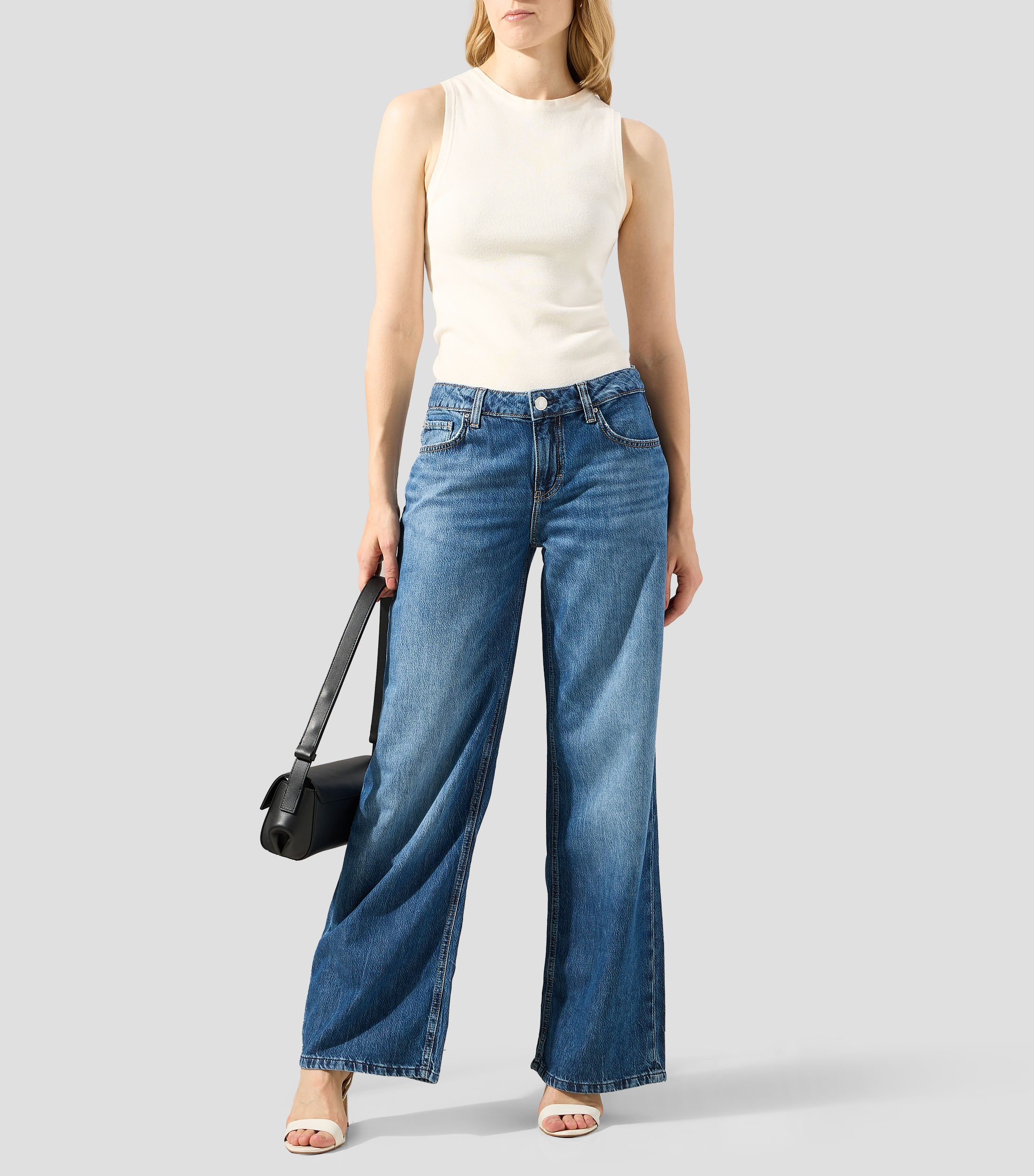 Jeans Wideleg Mujer