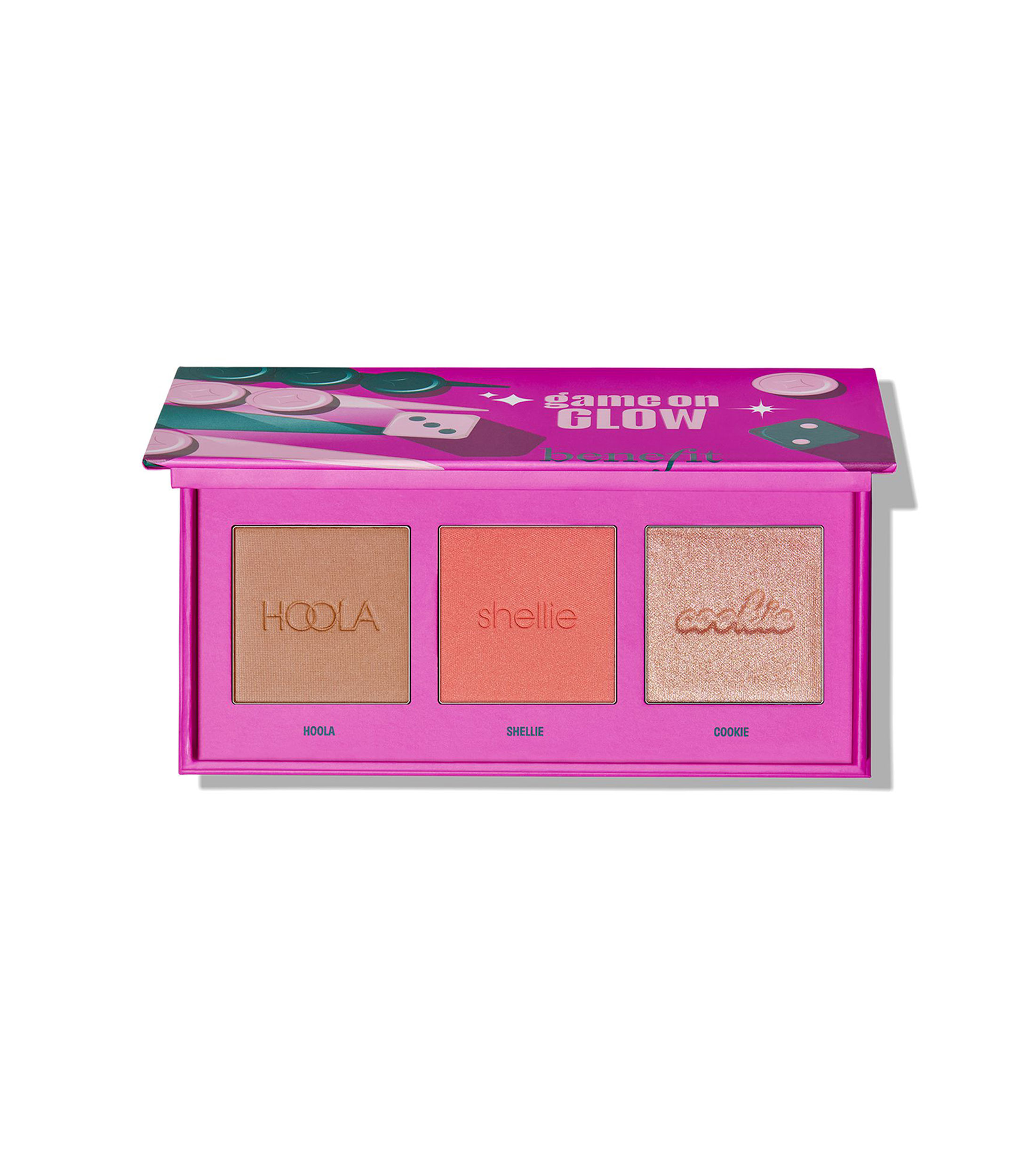 Paleta de Polvos Compactos Game on Glow, 9 gr