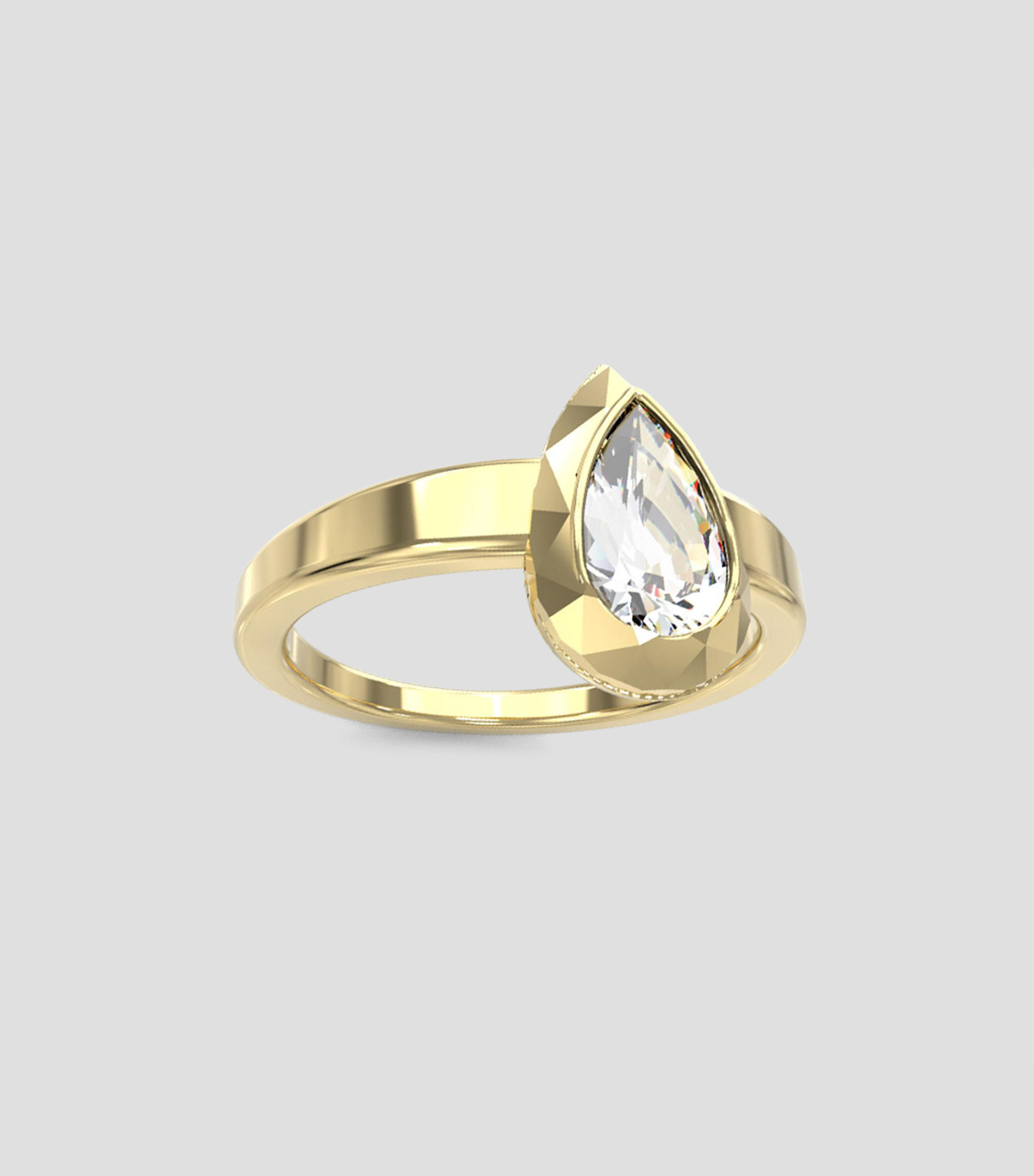 Anillo 4G Light con circonia Mujer