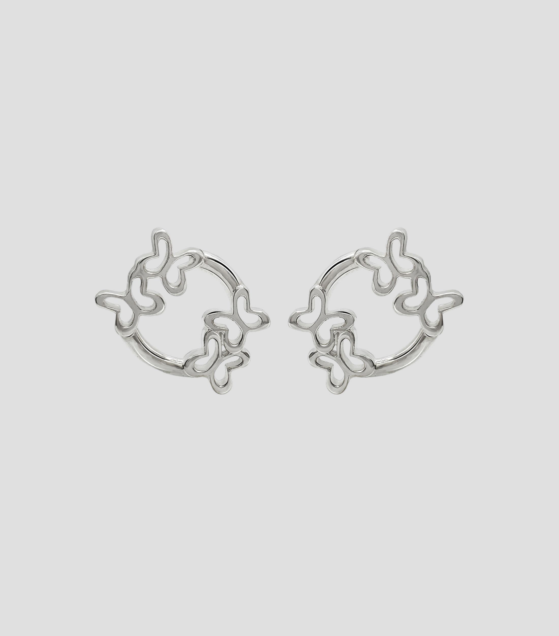 Aretes en plata .925 Mariposas Unica Mujer
